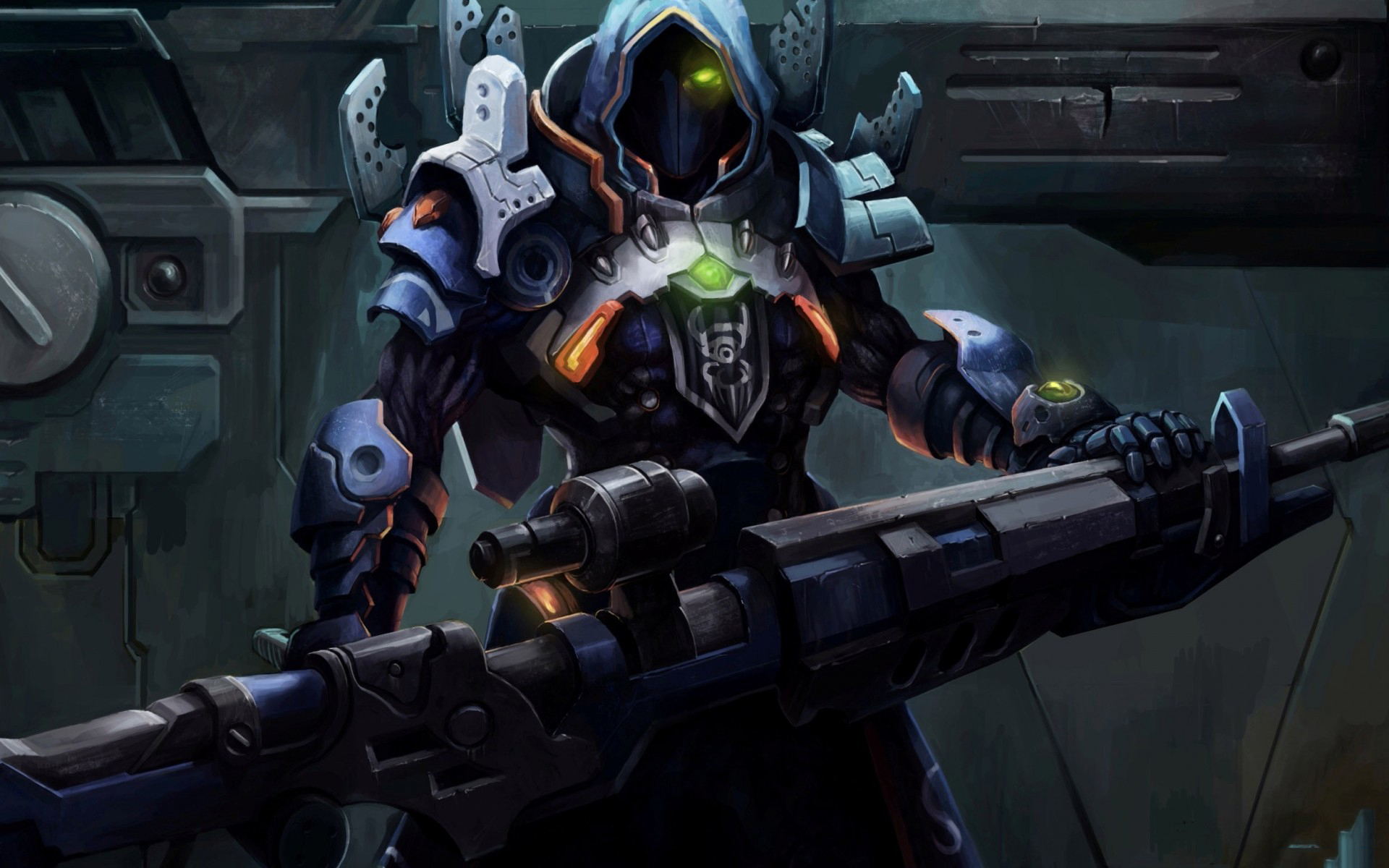 voin, робот, mech No 72922 Разрешение 1920x1200