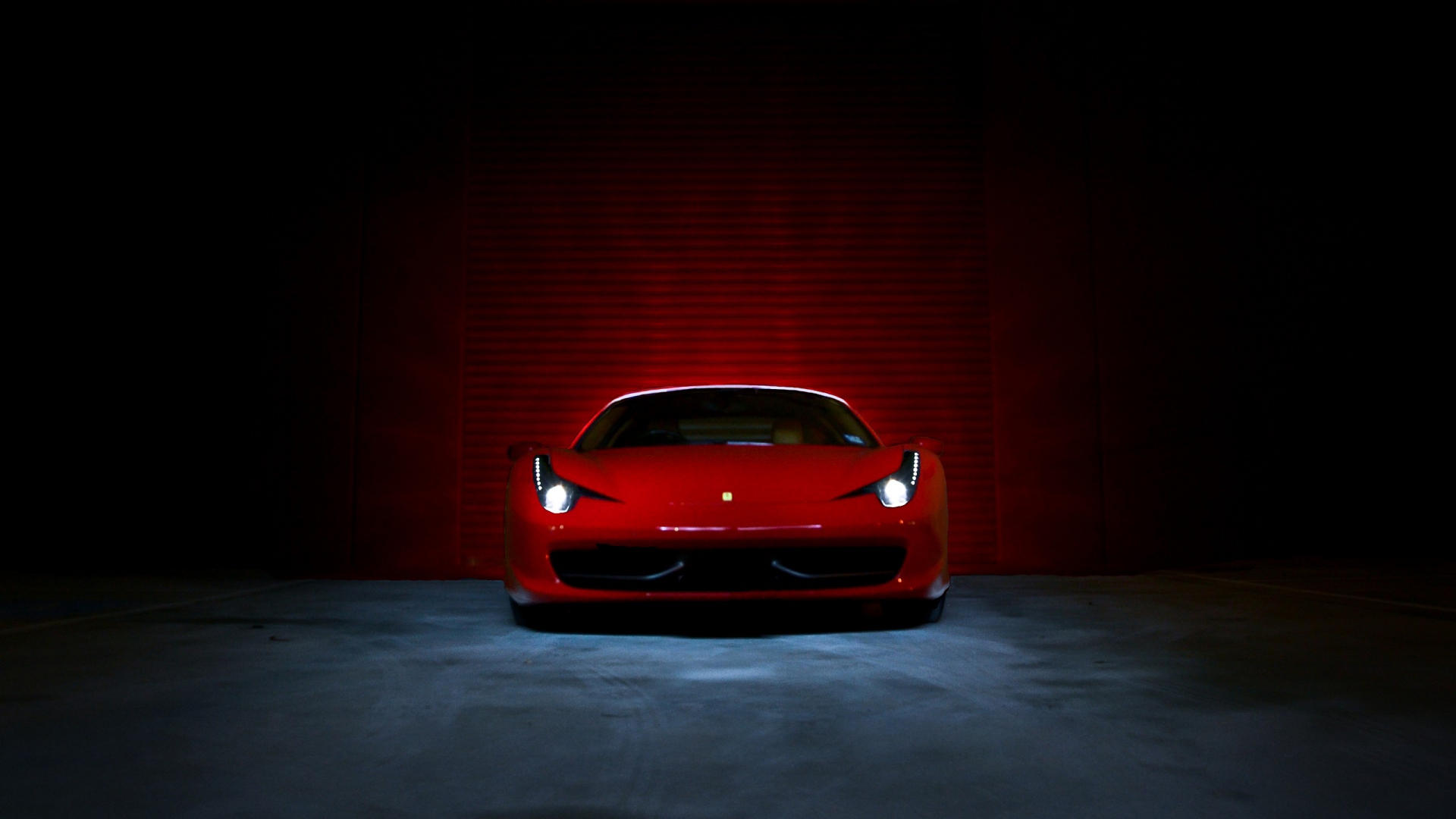 ferrari, italia, red