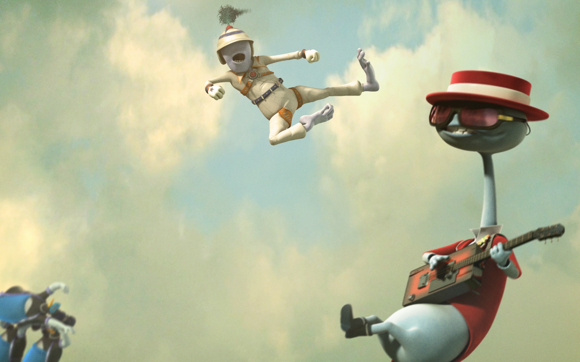 инопланетянин, человек, животное