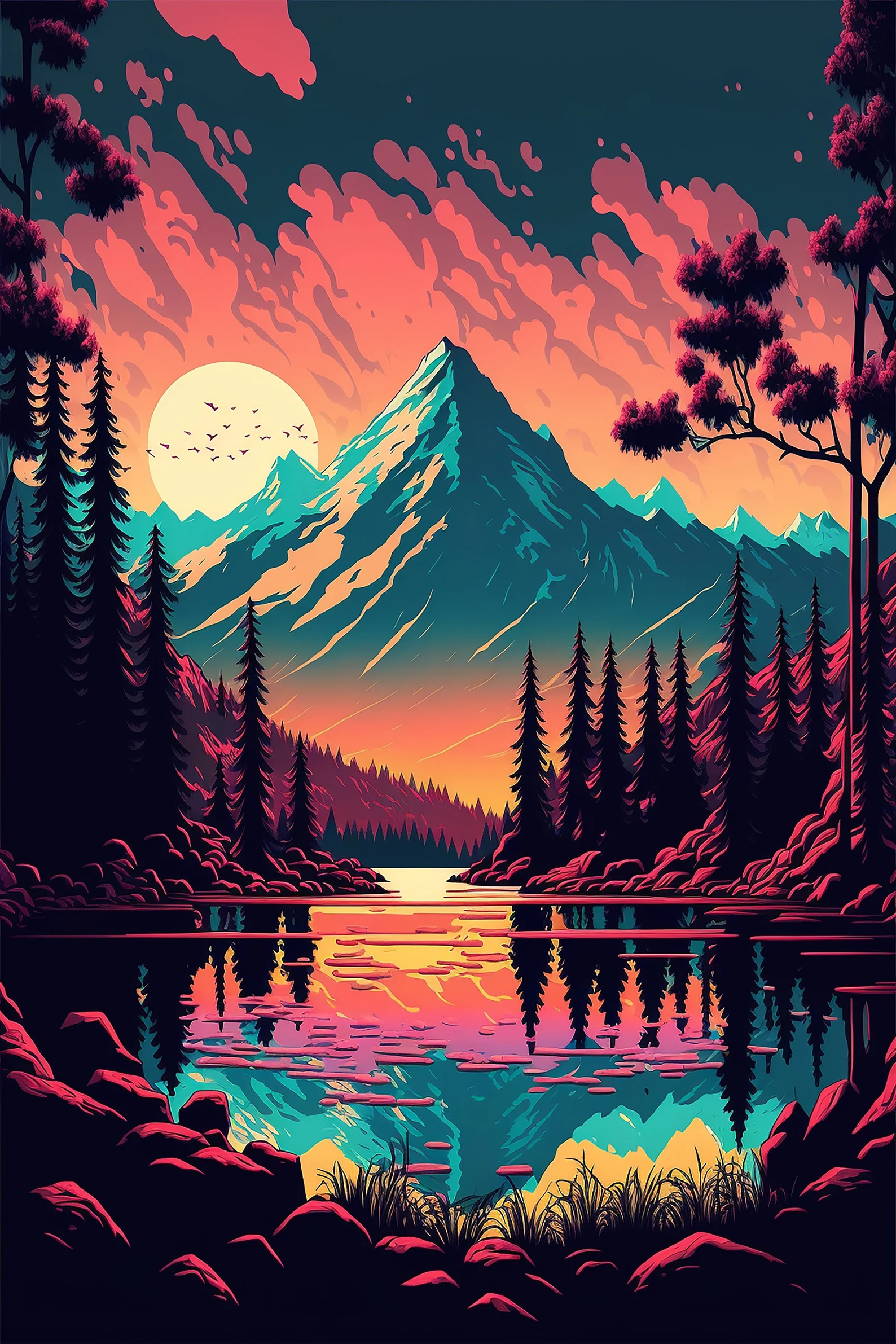 алмаз, облако, живой