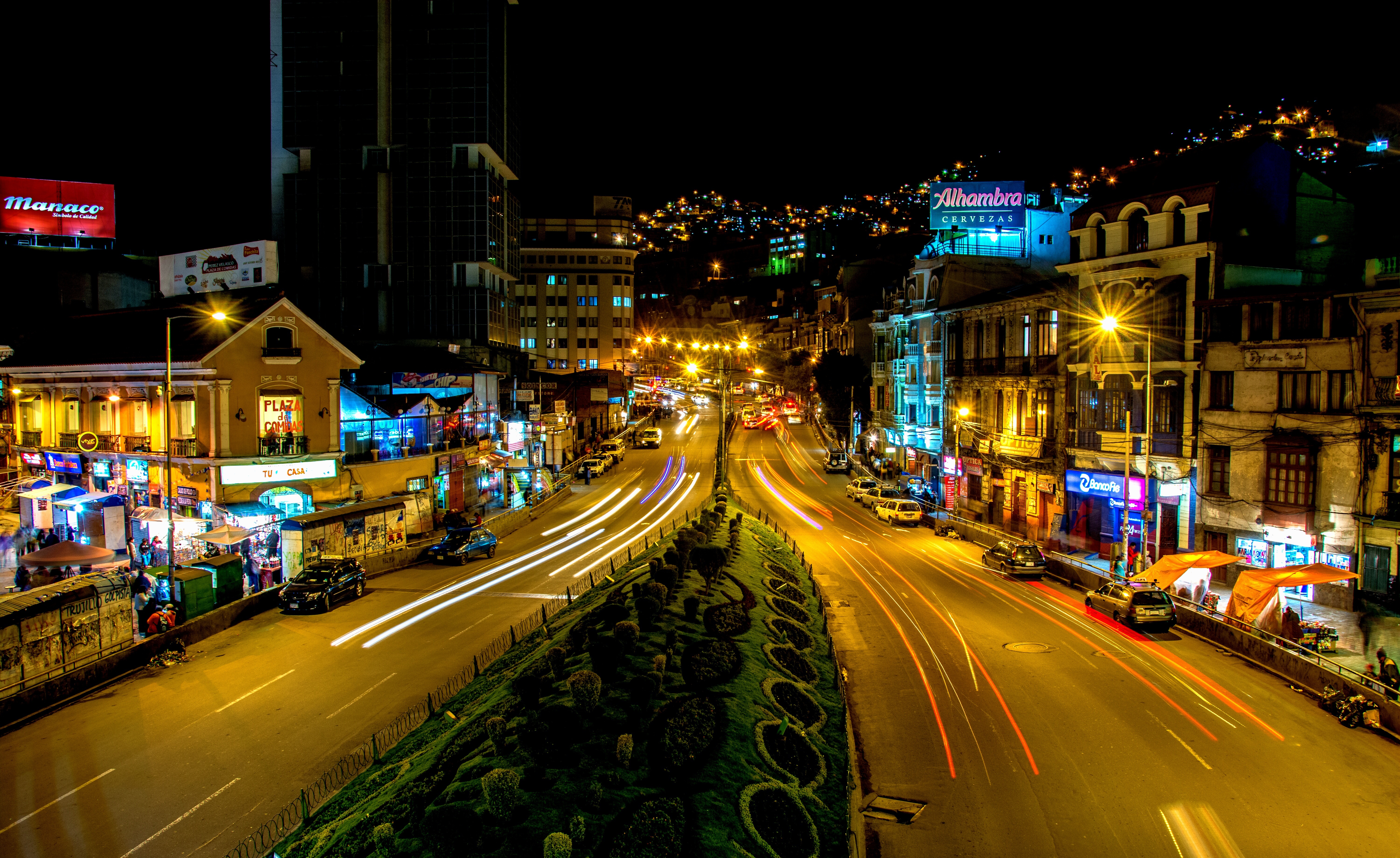 ночь, bolivia