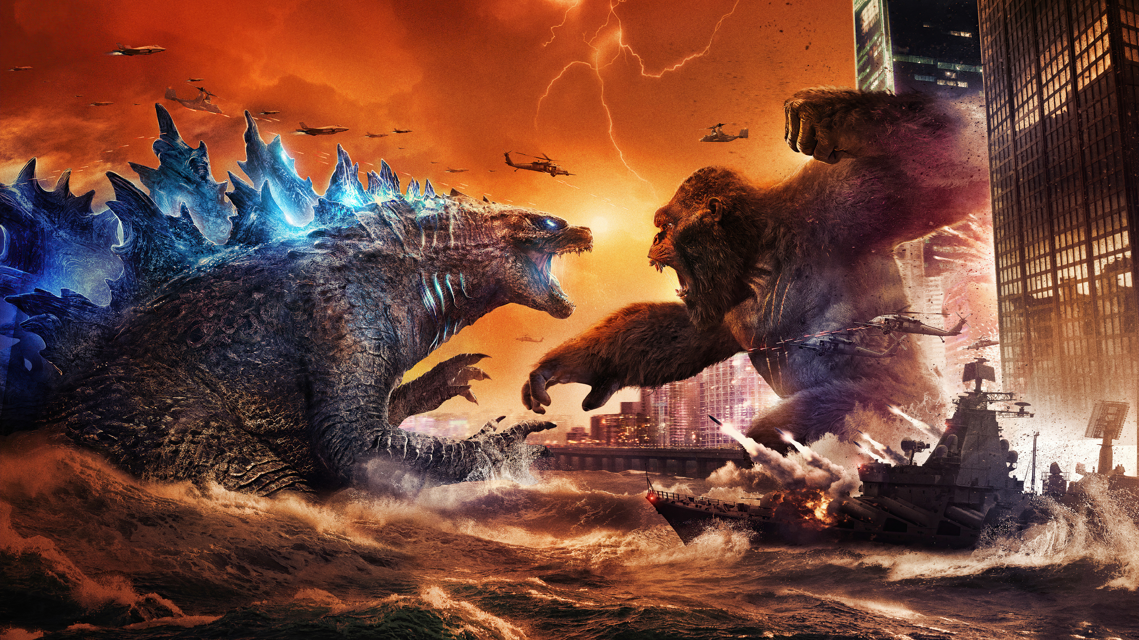 kong, godzilla, app