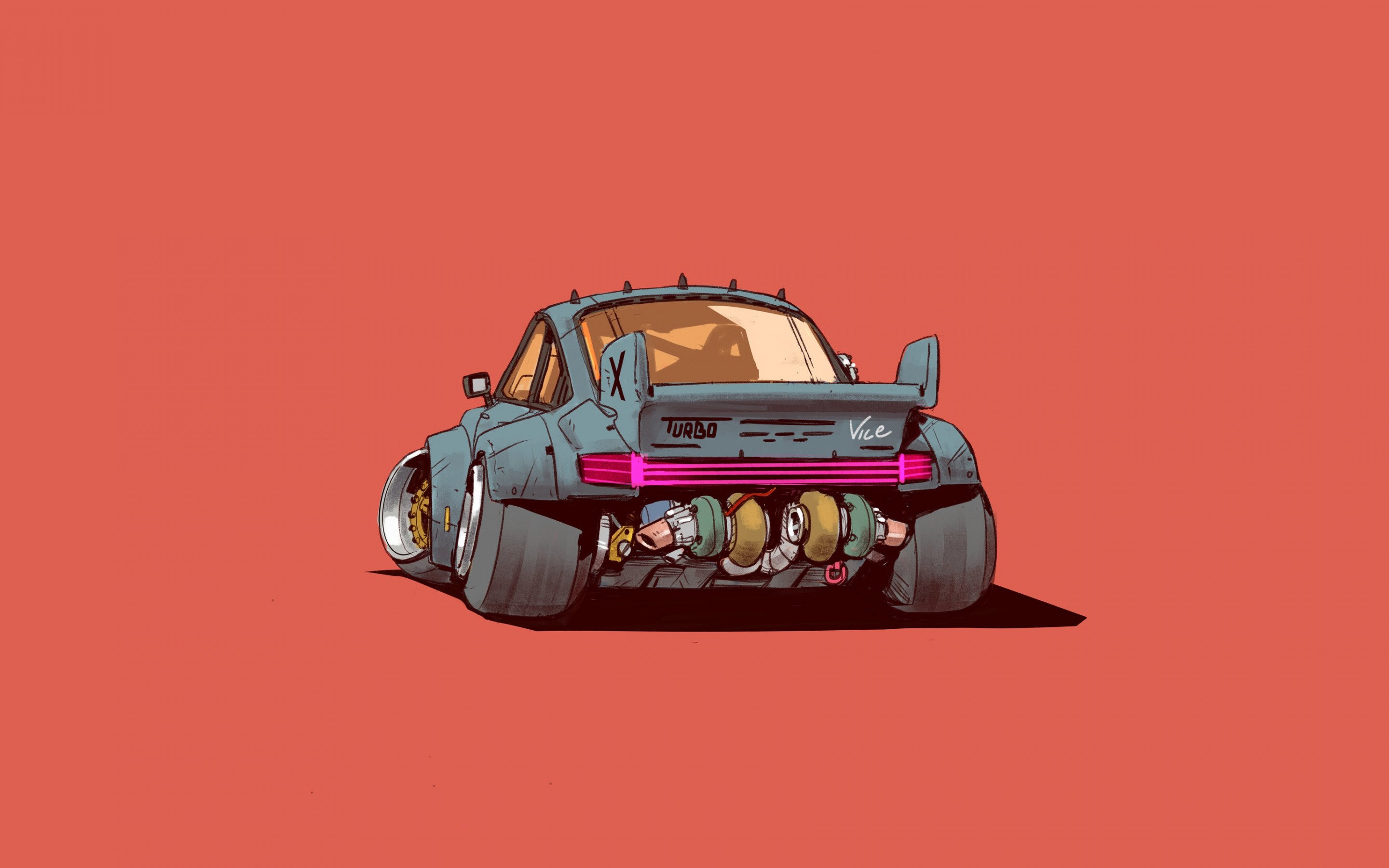 porsche, car, khyzyl