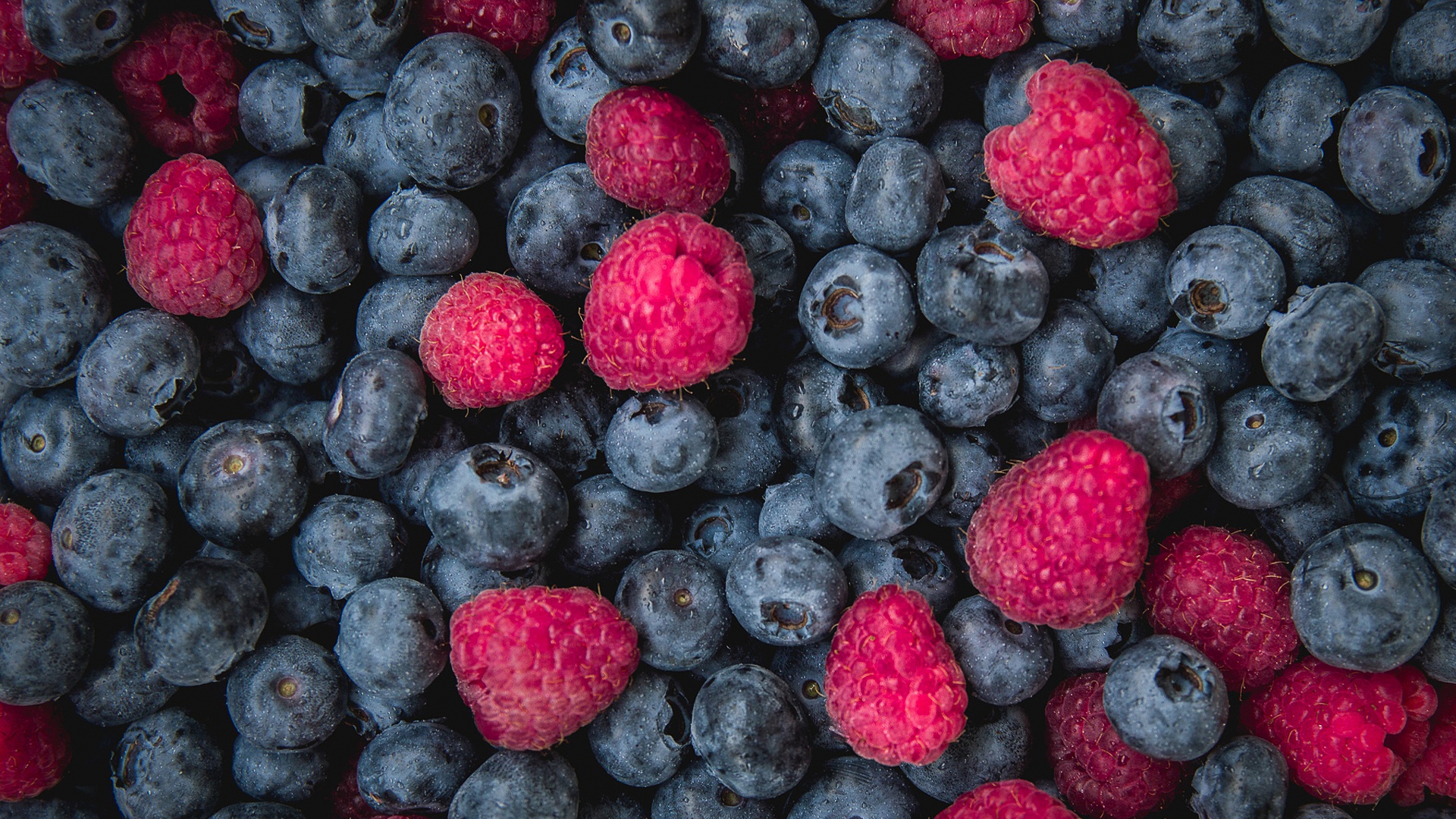 черника, малина, ягода