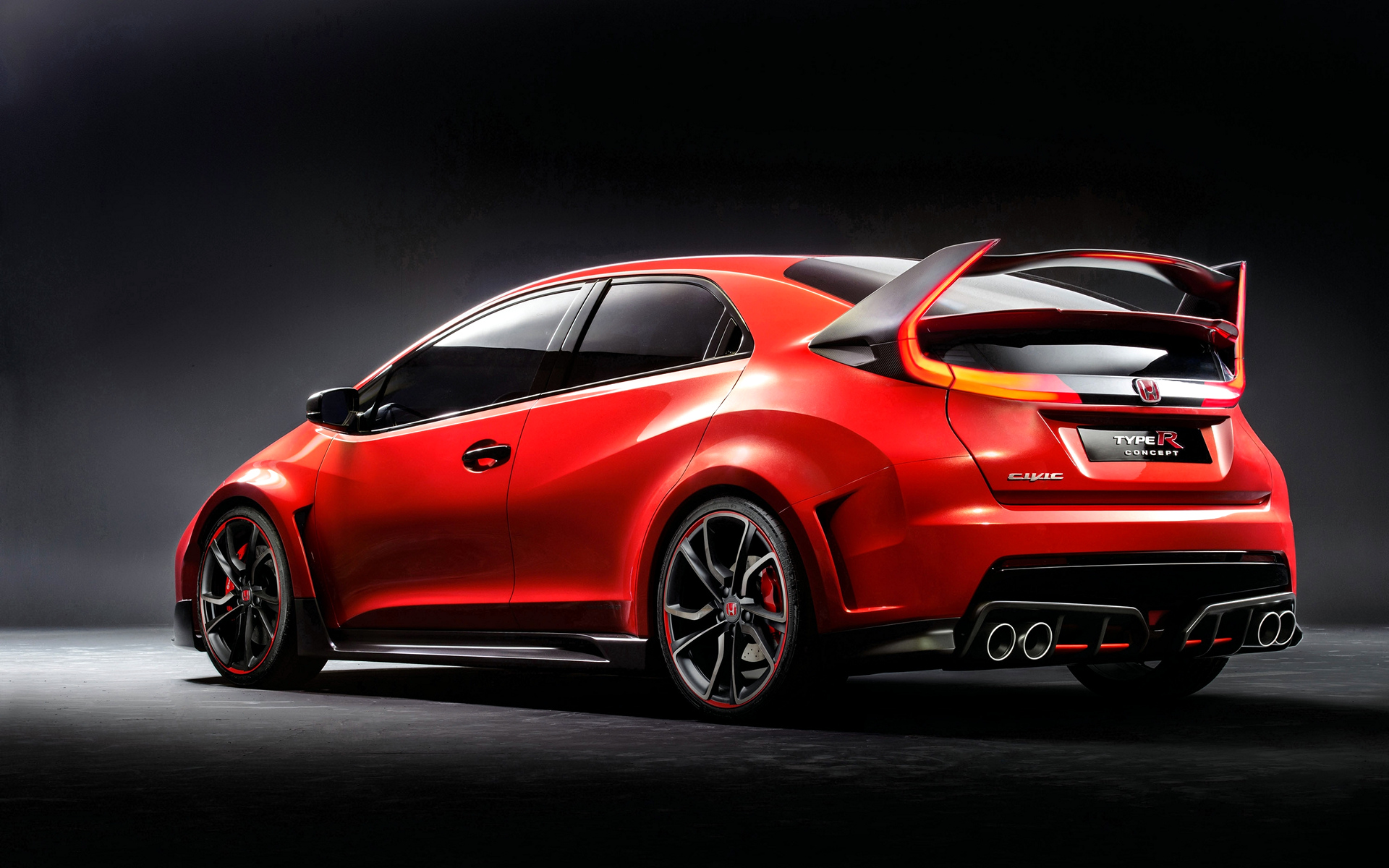 honda, Civic, след No 156864 Разрешение 1920x1200