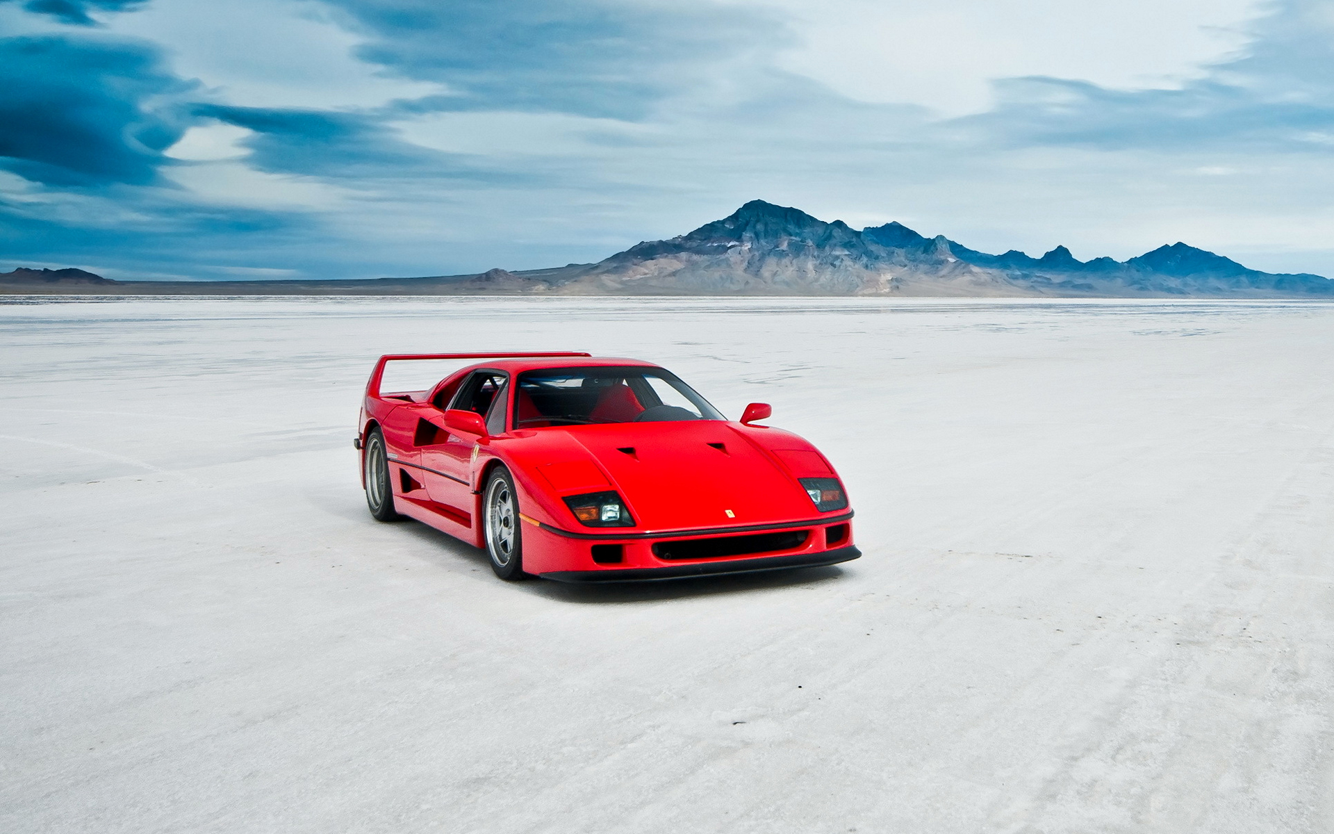 ferrari, car, red