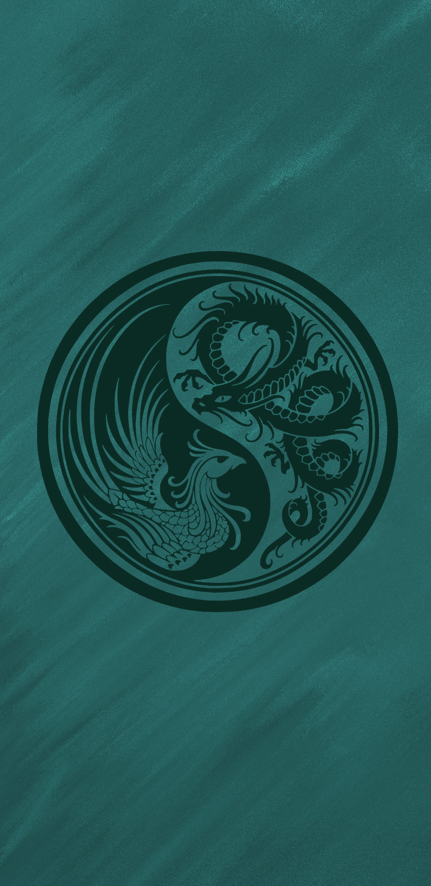 ян, инь, дракон