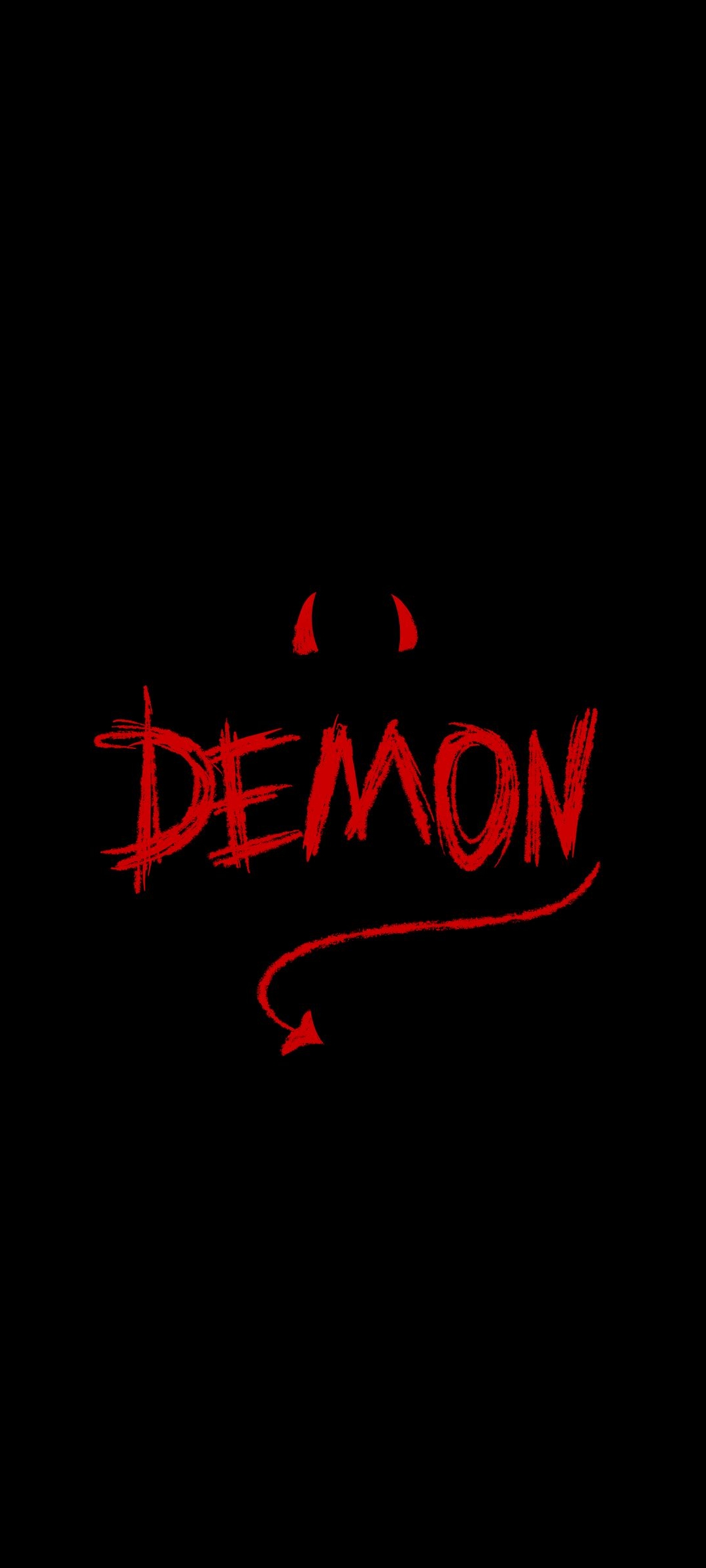 демон, вектор, текст