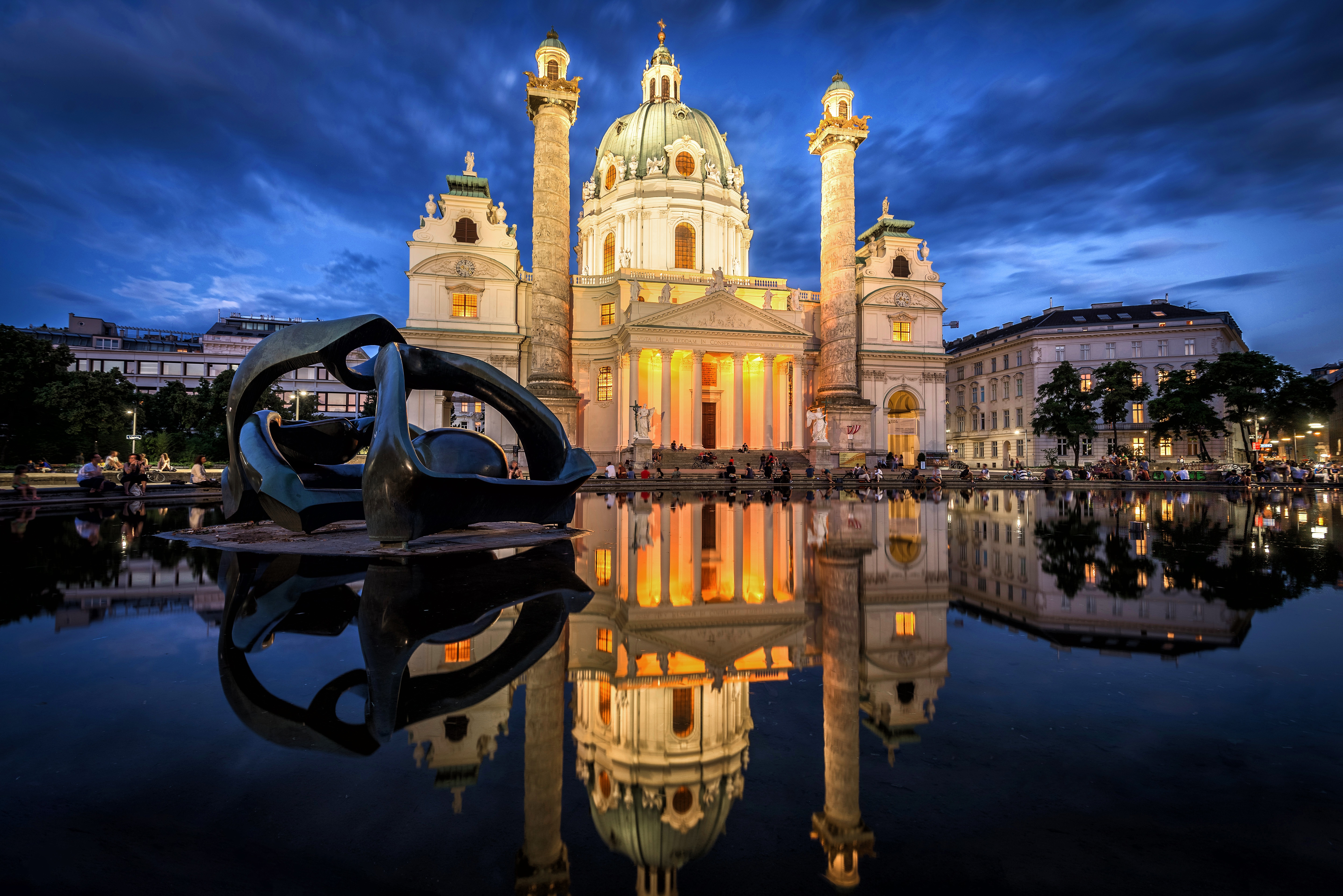 karlskirche, church, vienna