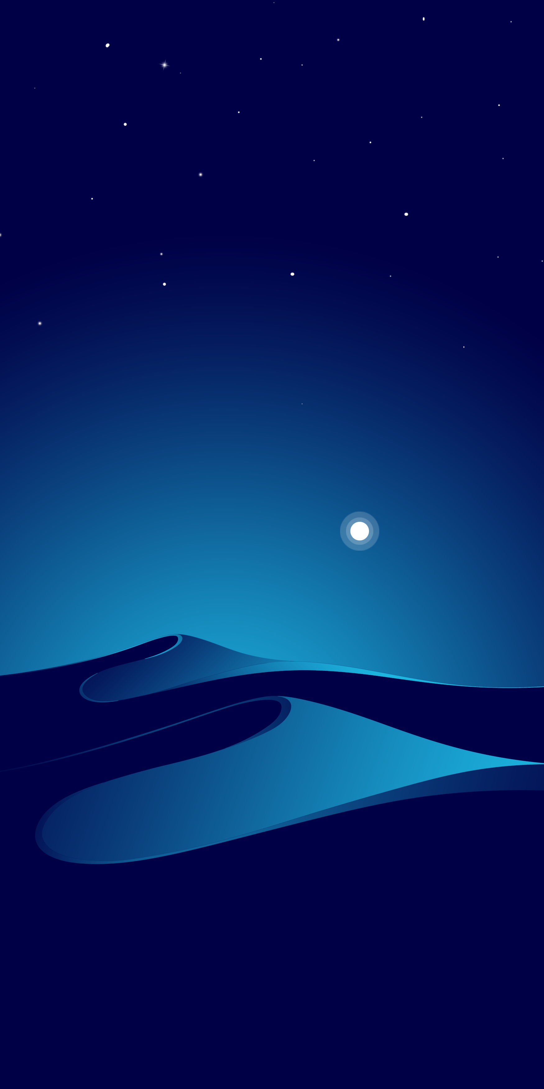 луна