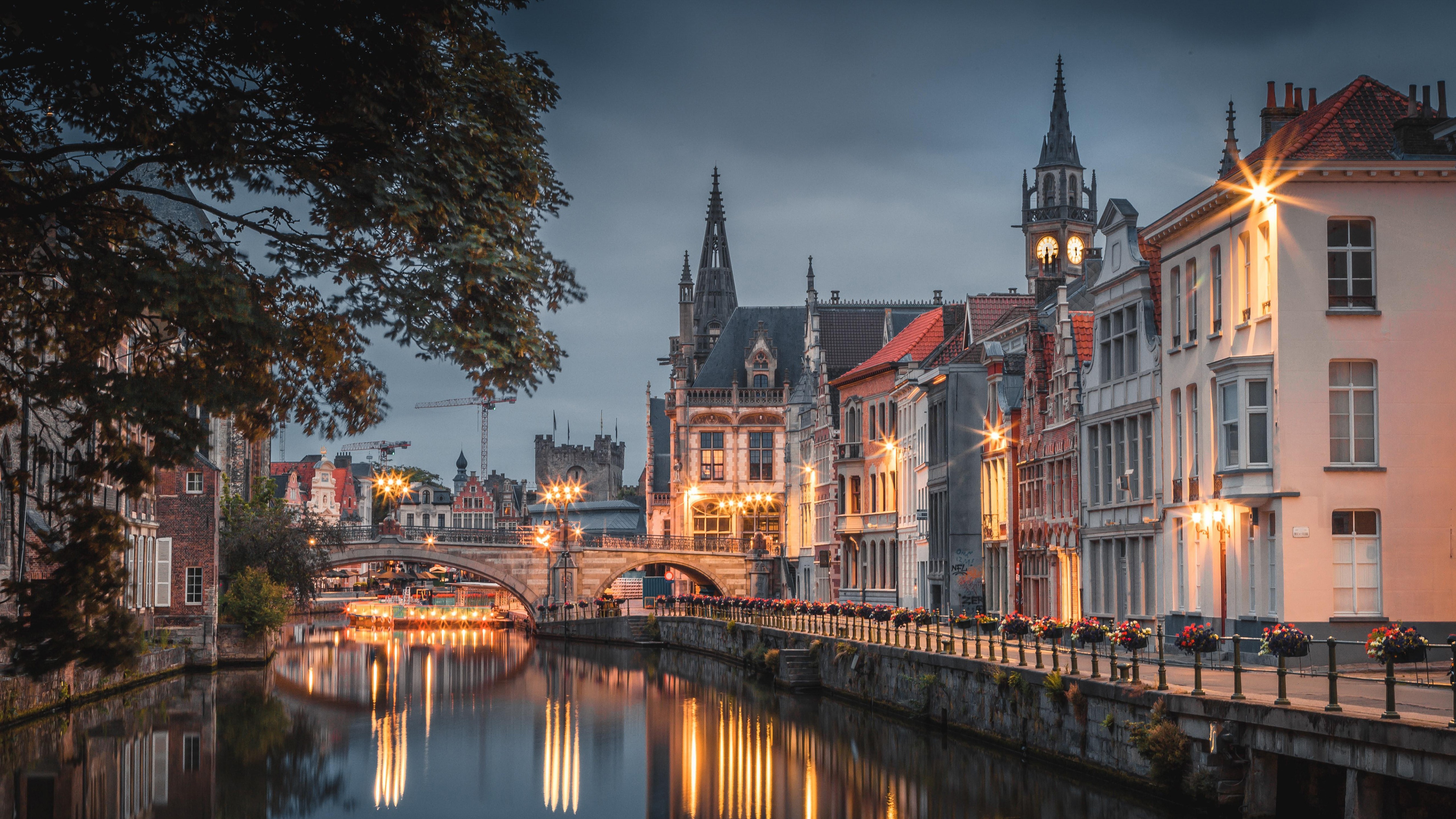 ghent, город, бельгия