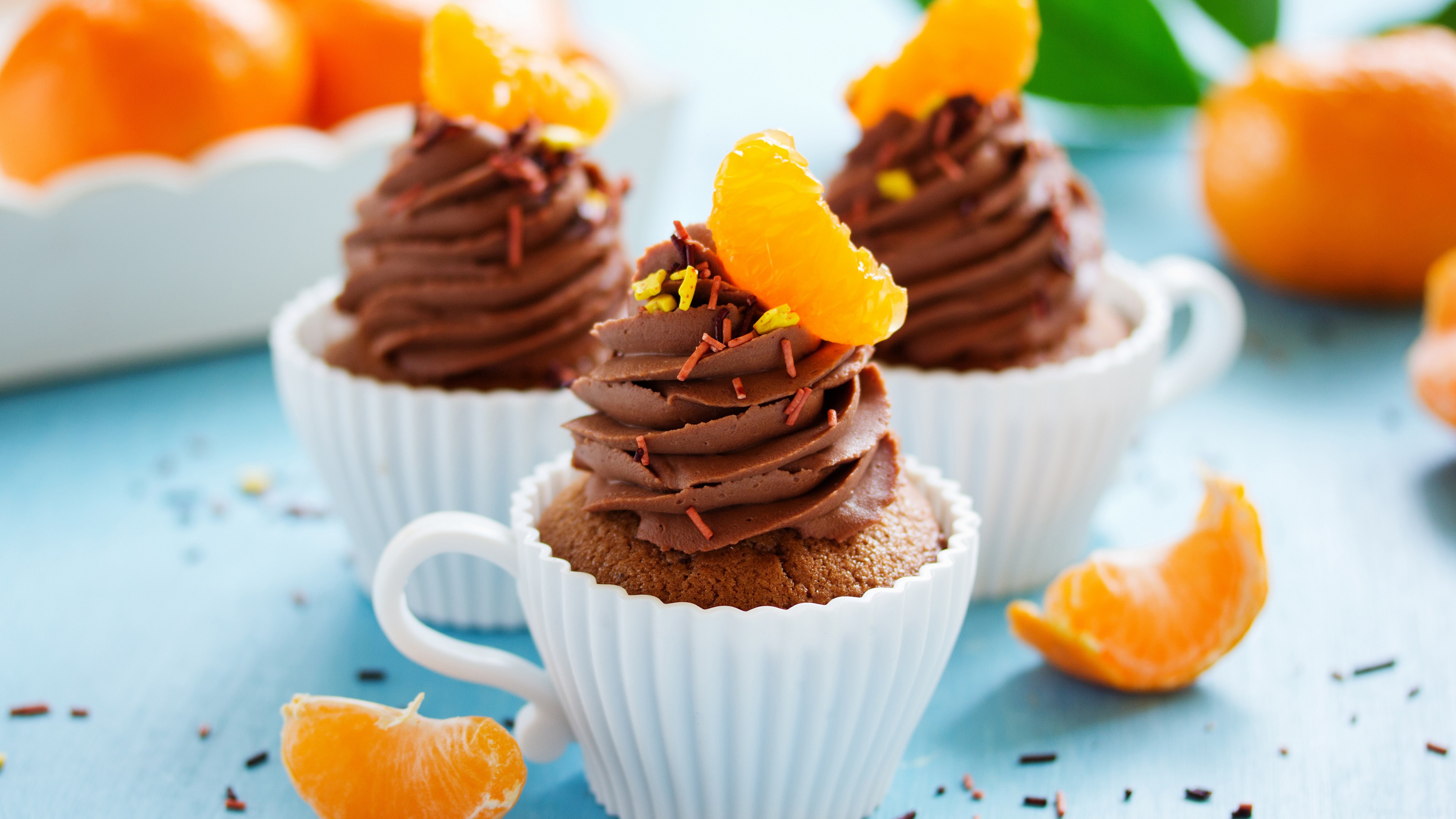 еда торт апельсины шоколад food cake oranges chocolate скачать