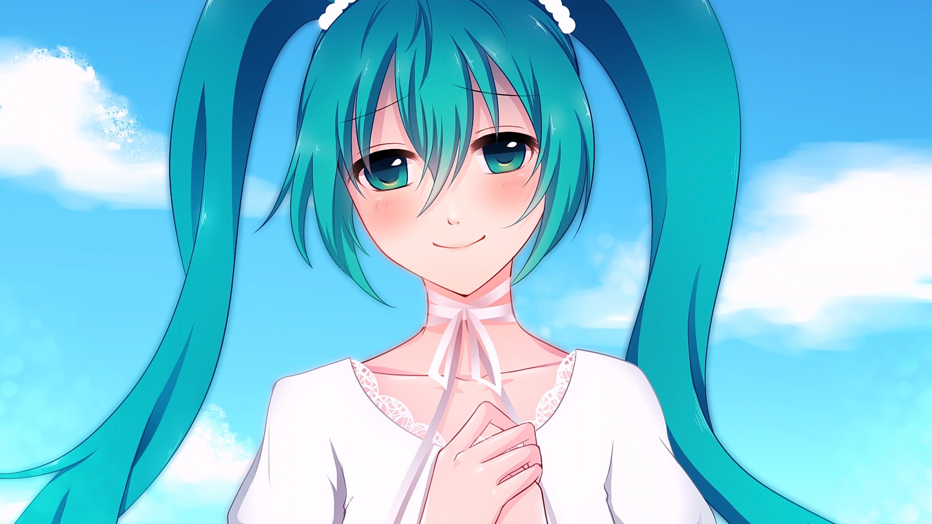 miku, hatsune, аниме