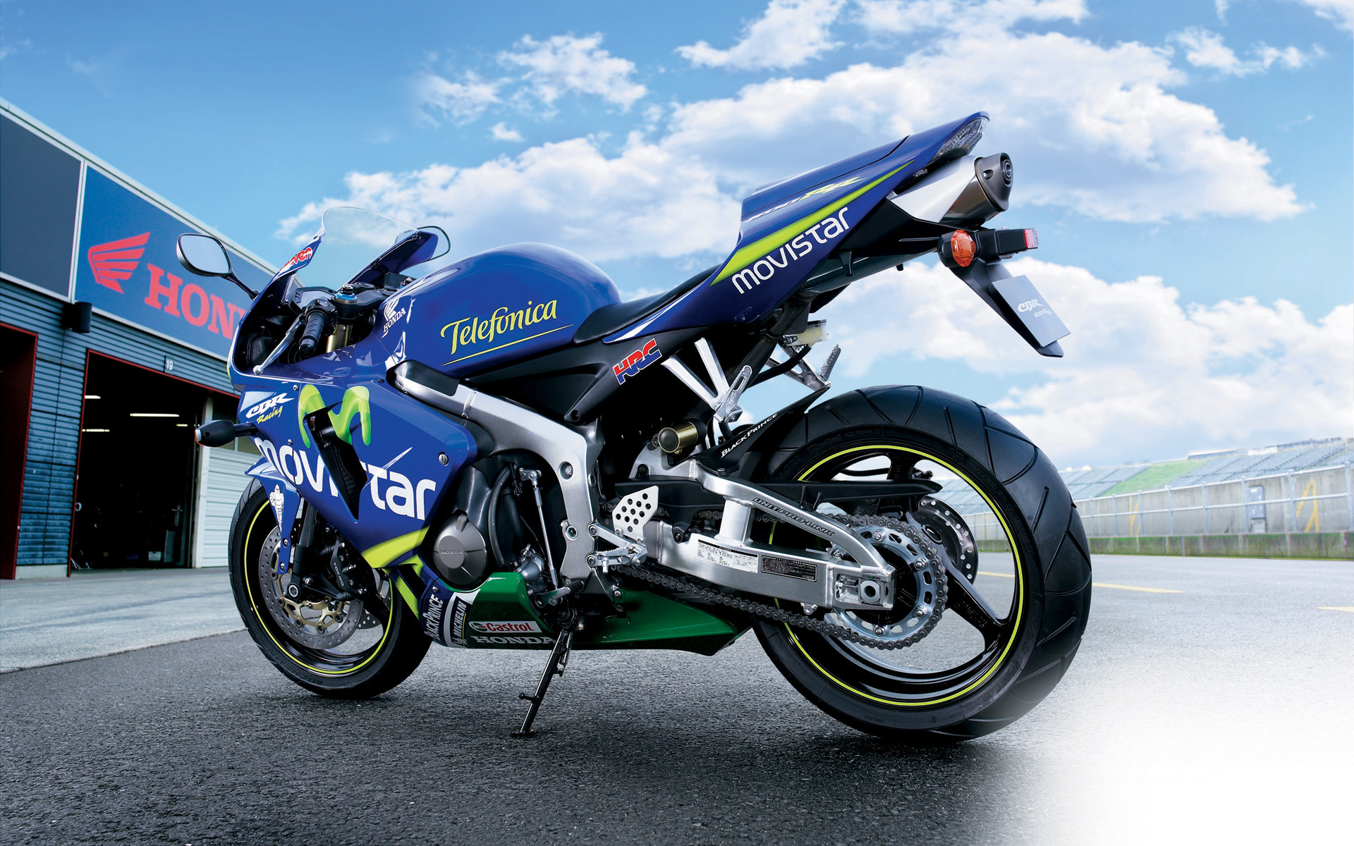 cbr, honda, rr Номер 123328 Разрешение 1920x1200
