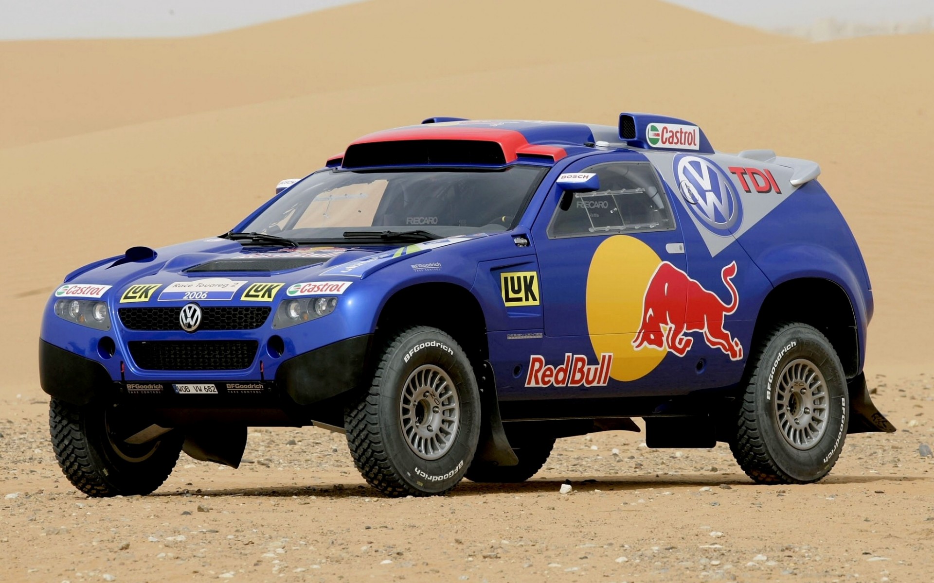 touareg, volkswagen, race