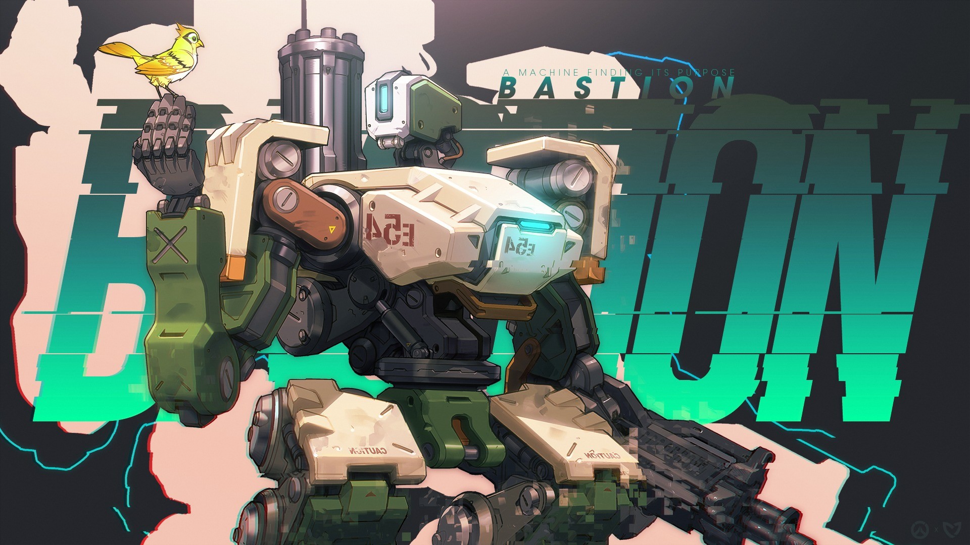 overwatch, bastion, blizzard
