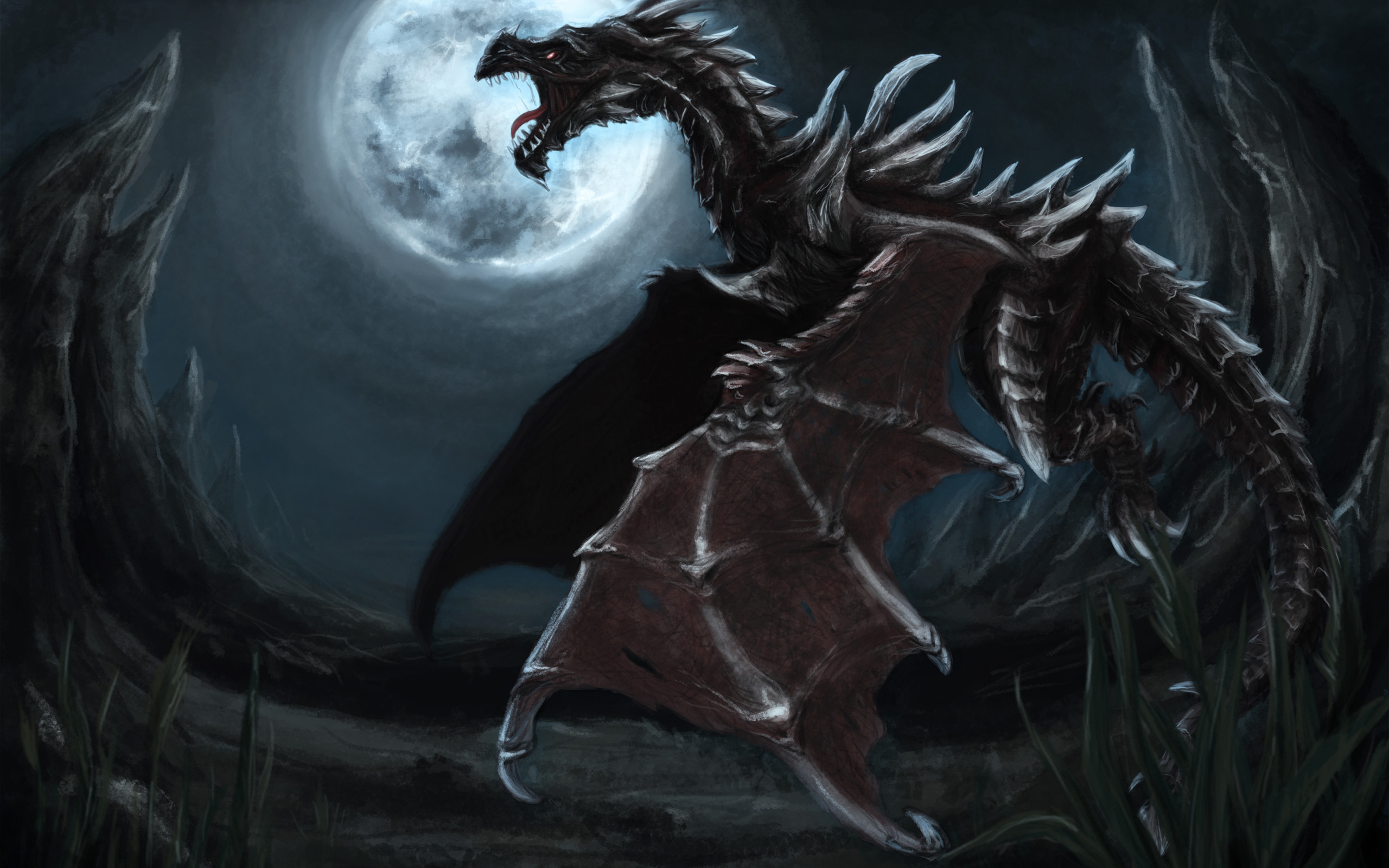 skyrim, свитки, старейшина No 103347 Разрешение 2560x1600