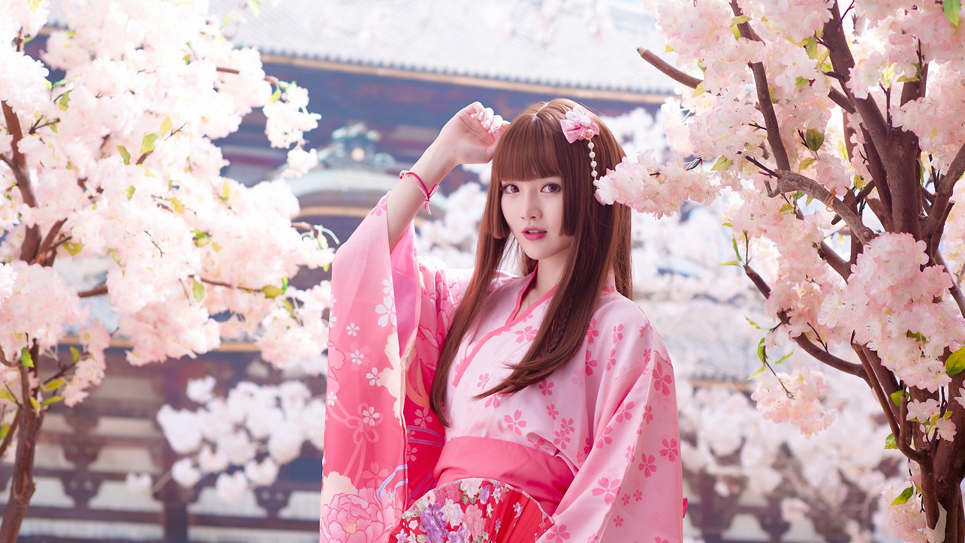 женщина, весна