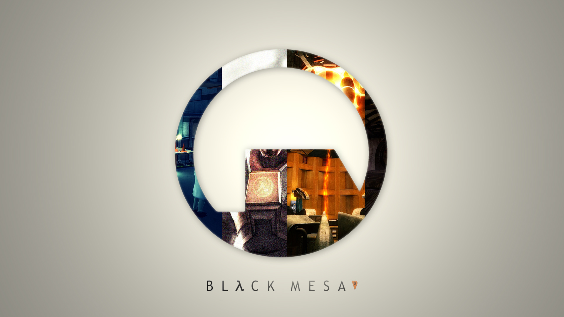 mesa, black, half