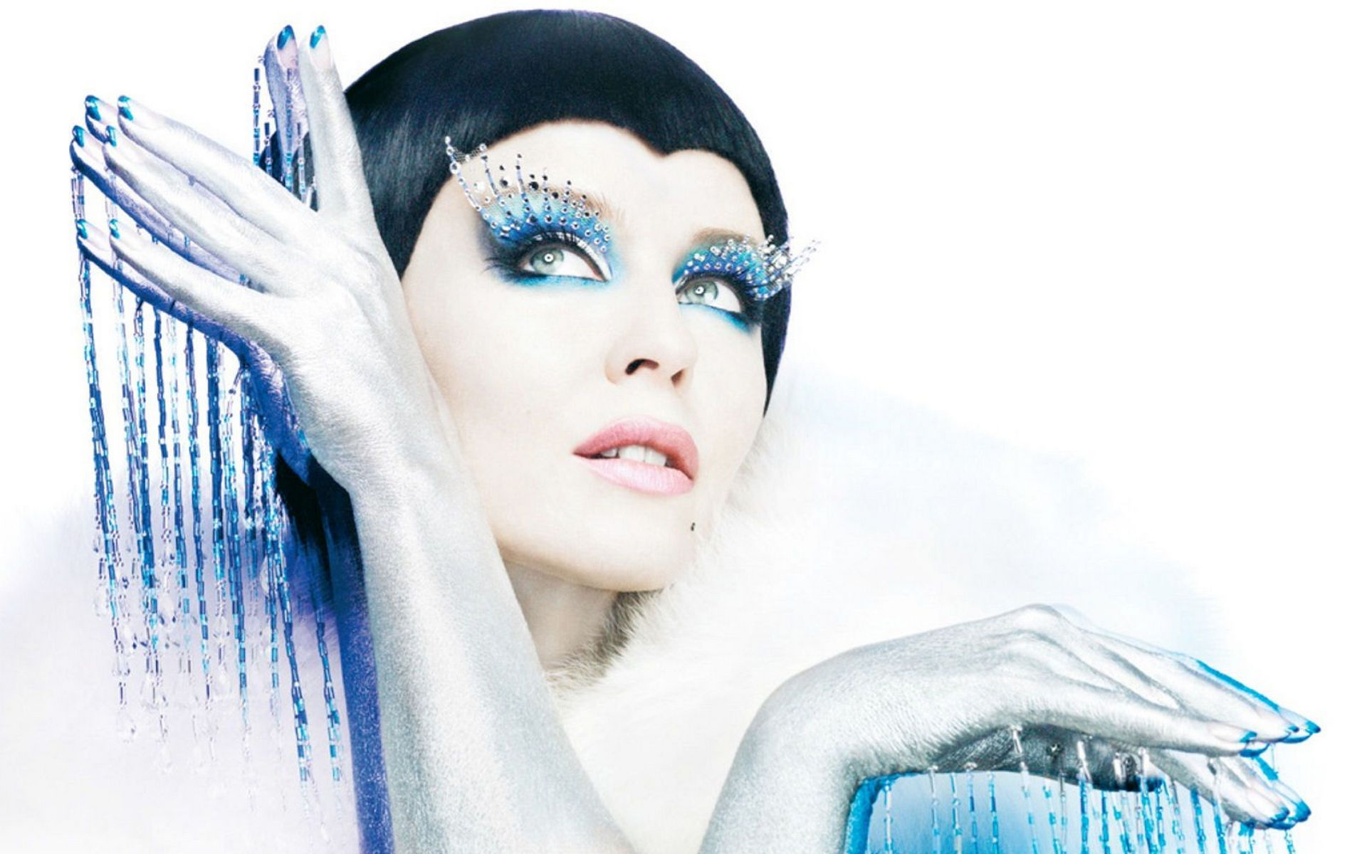 maquillaje, artístico, artística