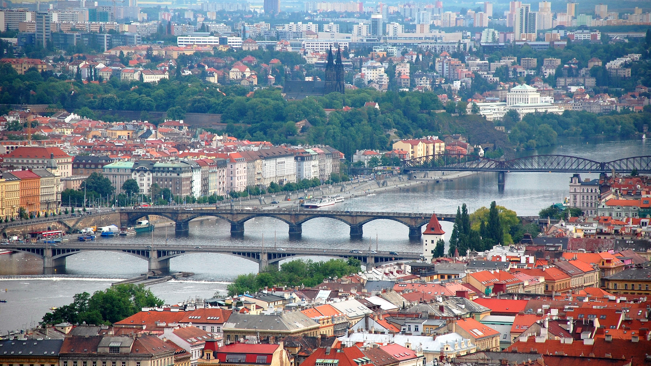 прага, река, чехия