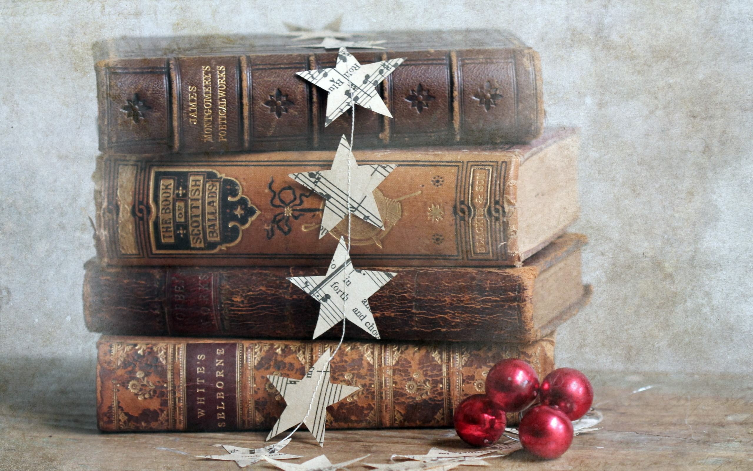 Christmas book. Книжная тематика. Старинные книги. Стопка книг. Новогодние книжные полки.