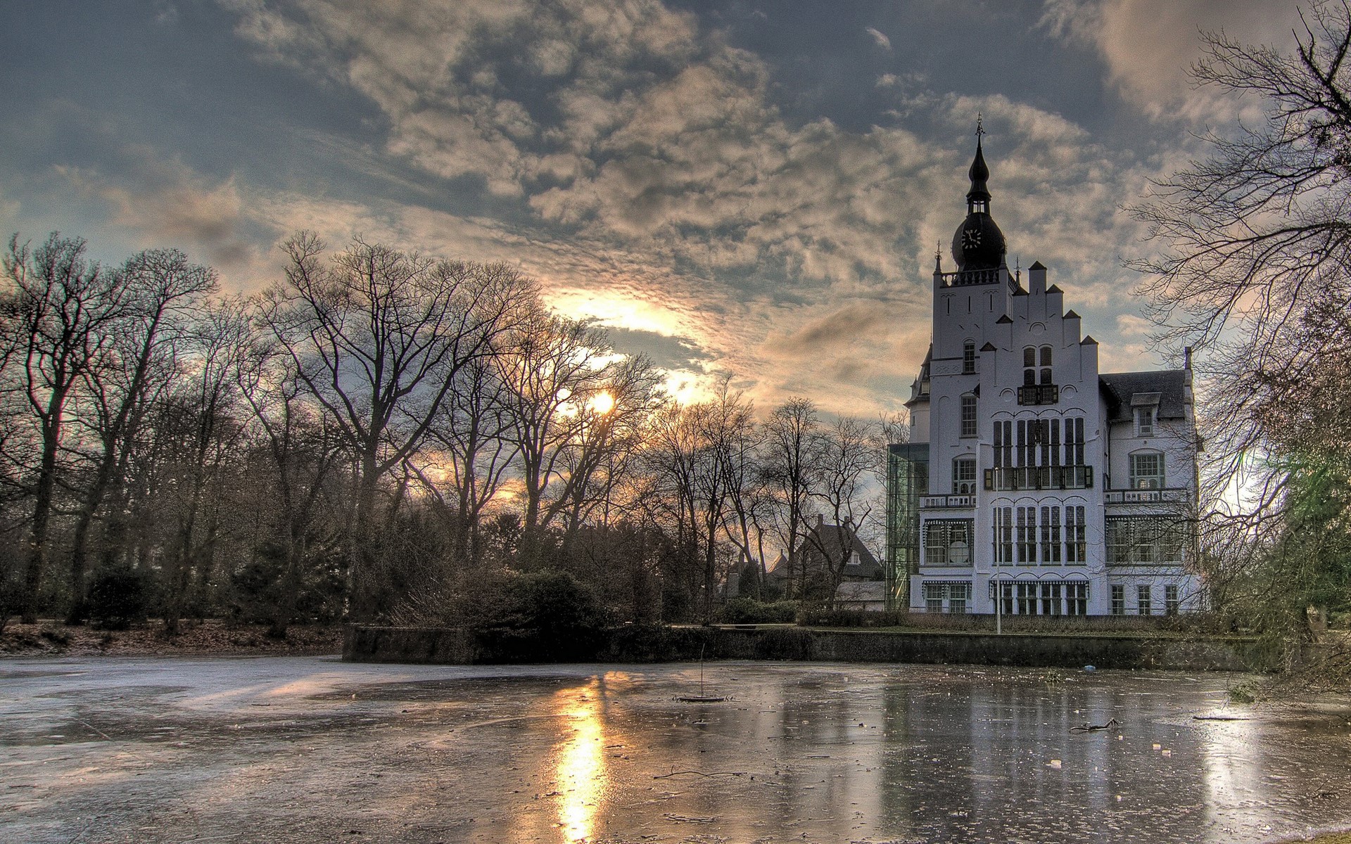 замки, шпалери, vught