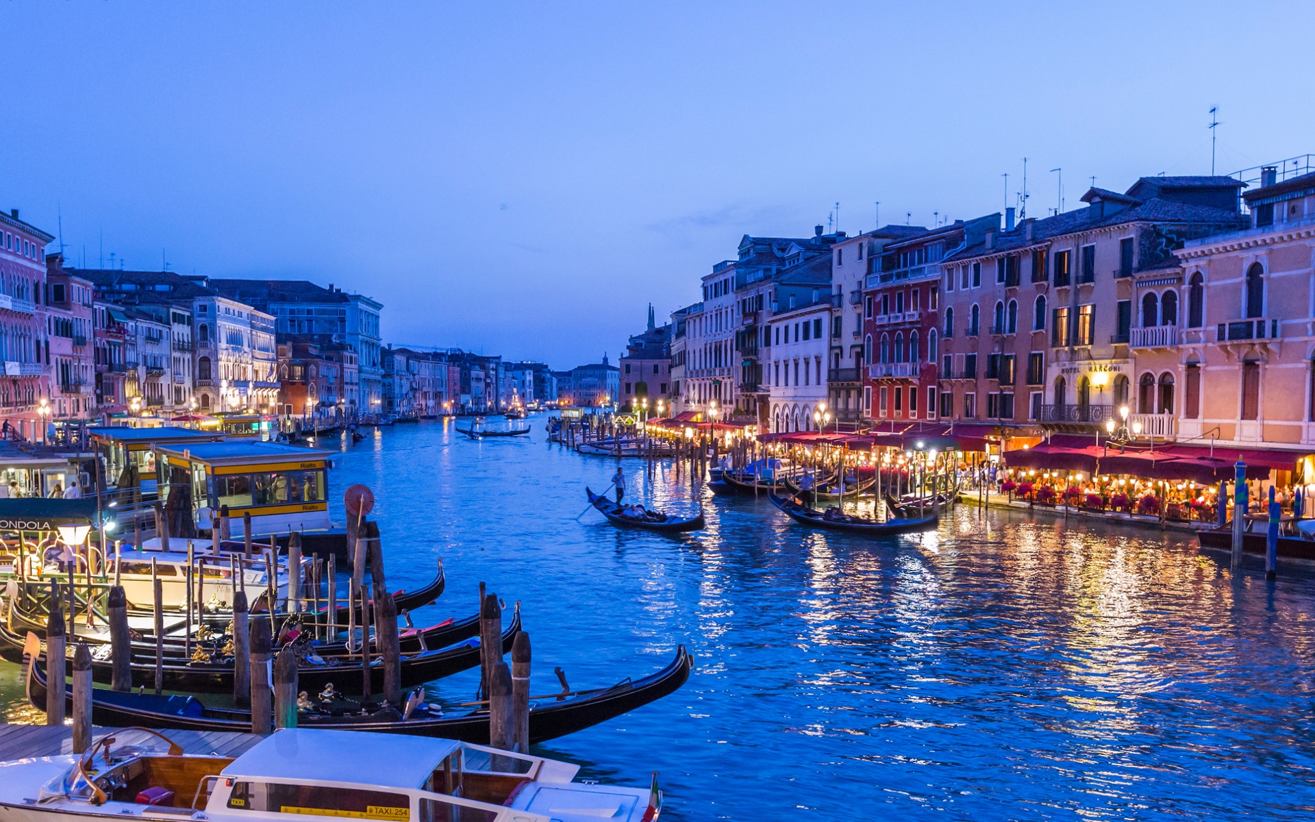 canal, venezia, grand