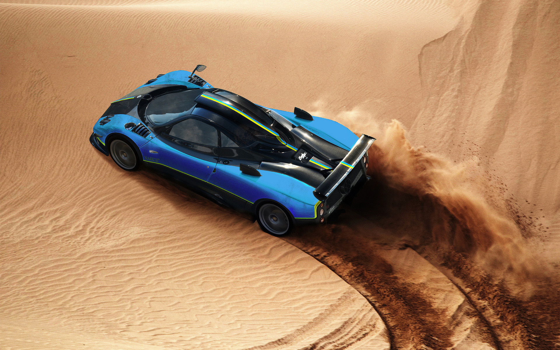 Пагани Зонда, автомагистраль