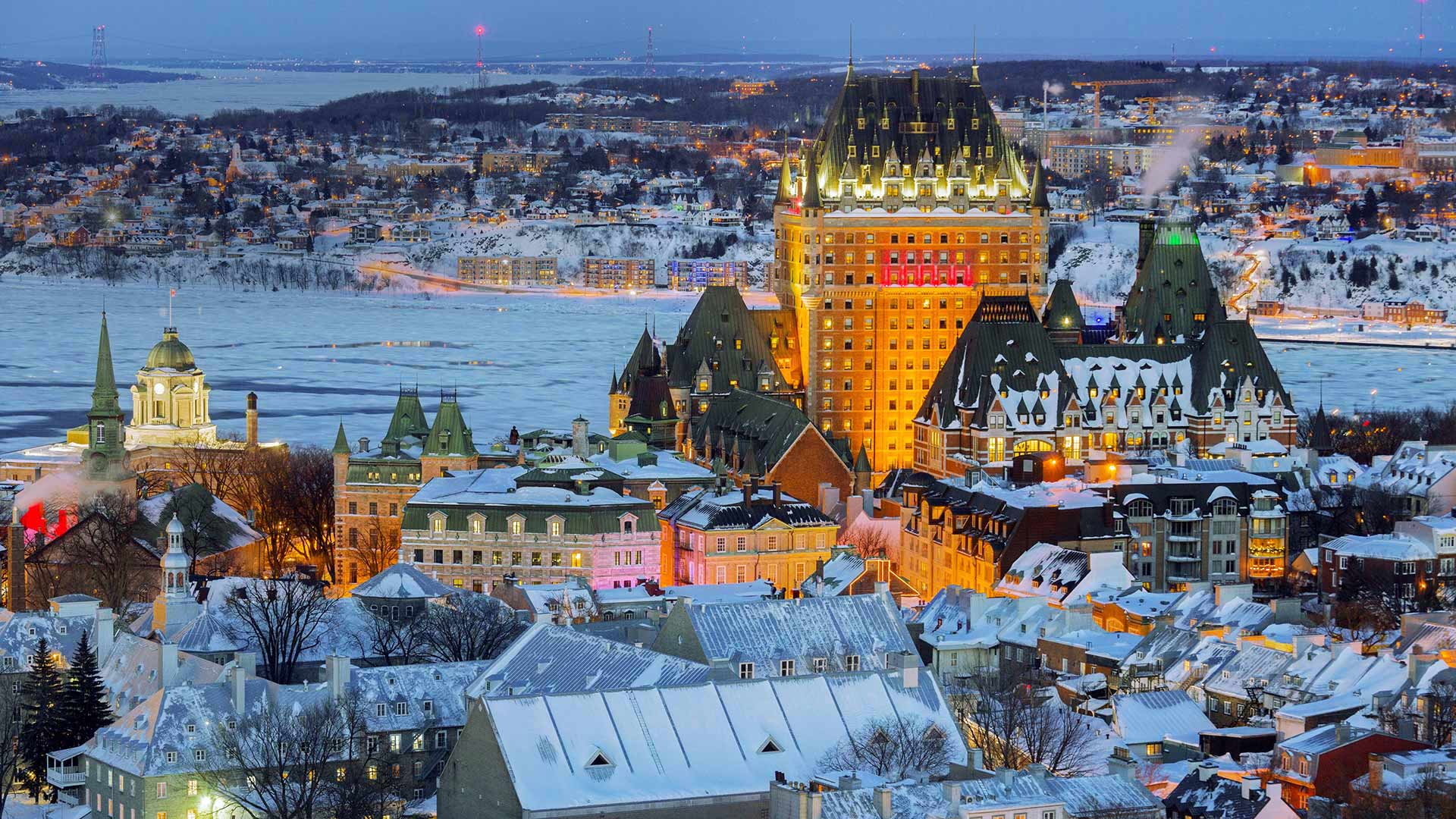 город, quebec, канада