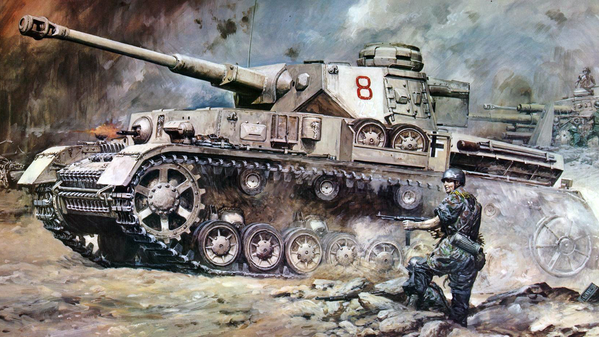 танки, военные, иллюстрации