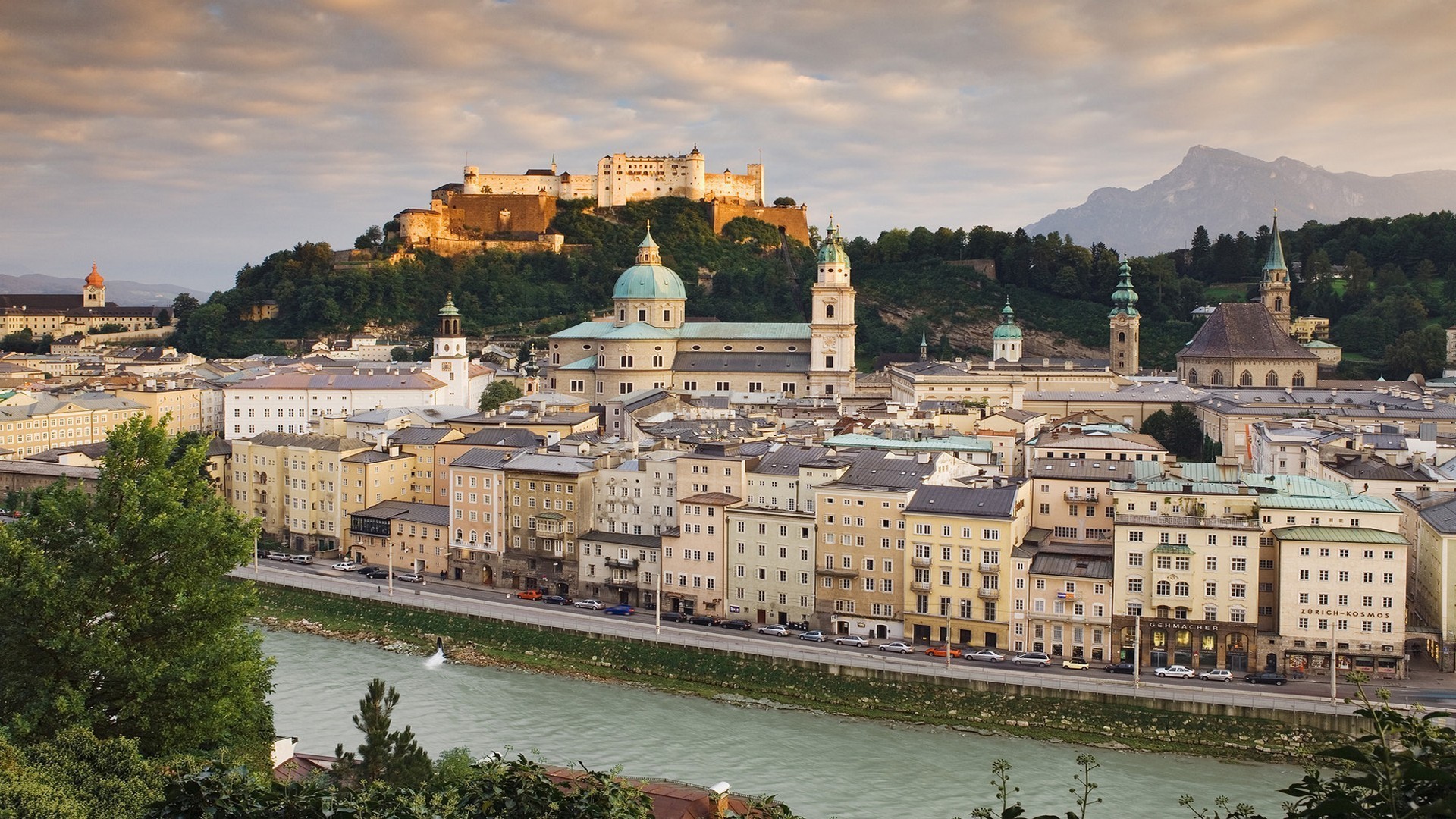 castle, salzburg