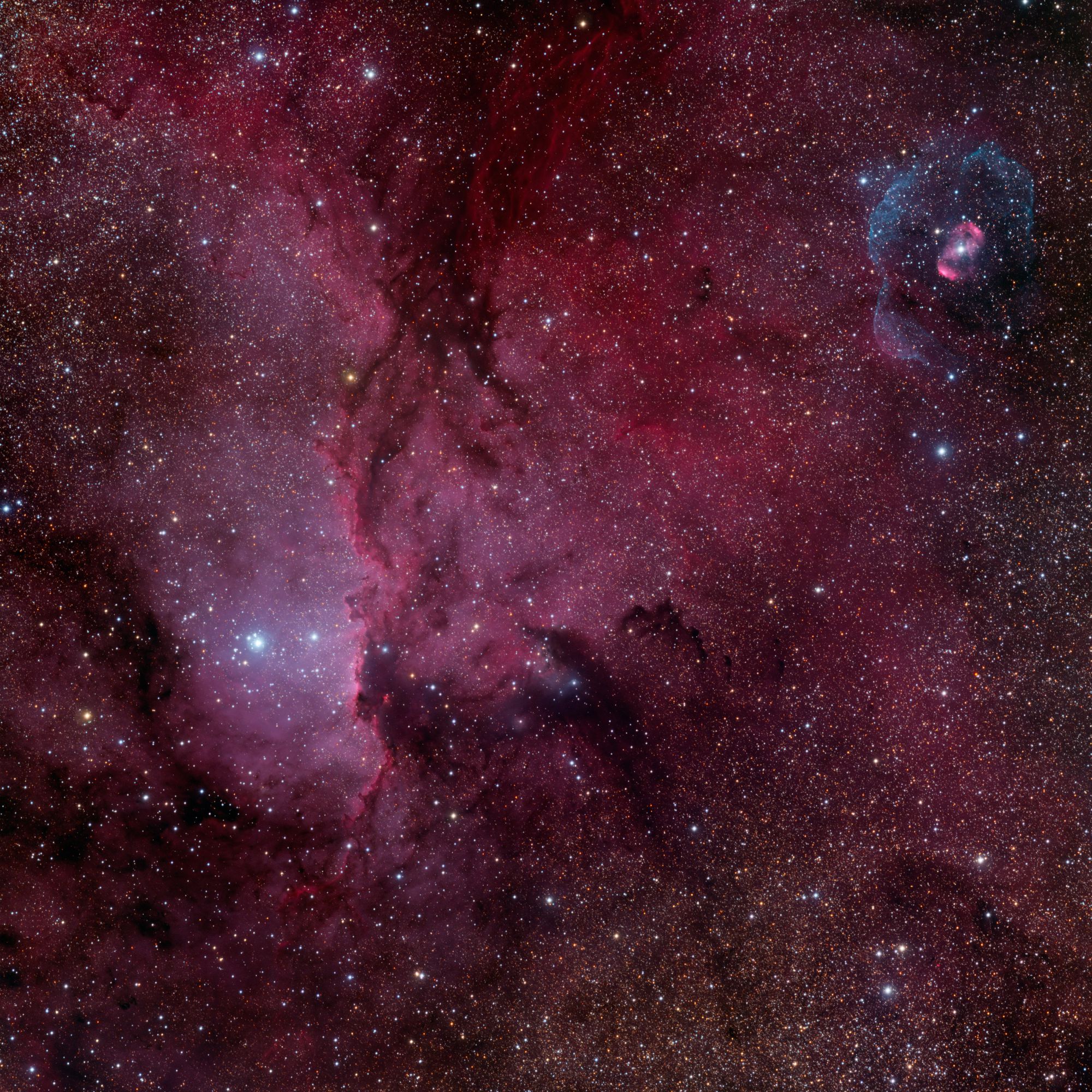 Размер изображения 2000 2000. Туманность NGC 6188. Туманность NGC 6164. Nebula NGC 6188. Космос фон.