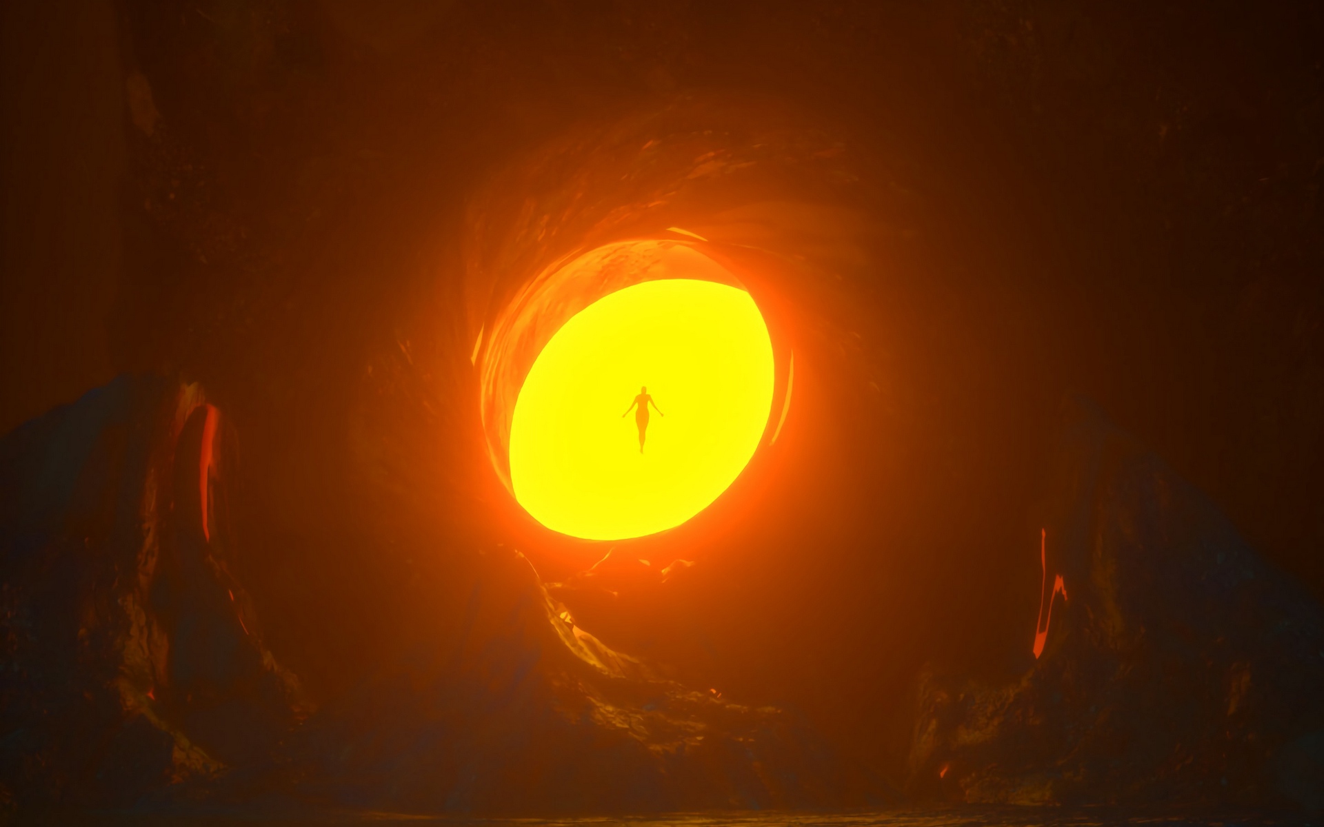 дрон, игра, глаз