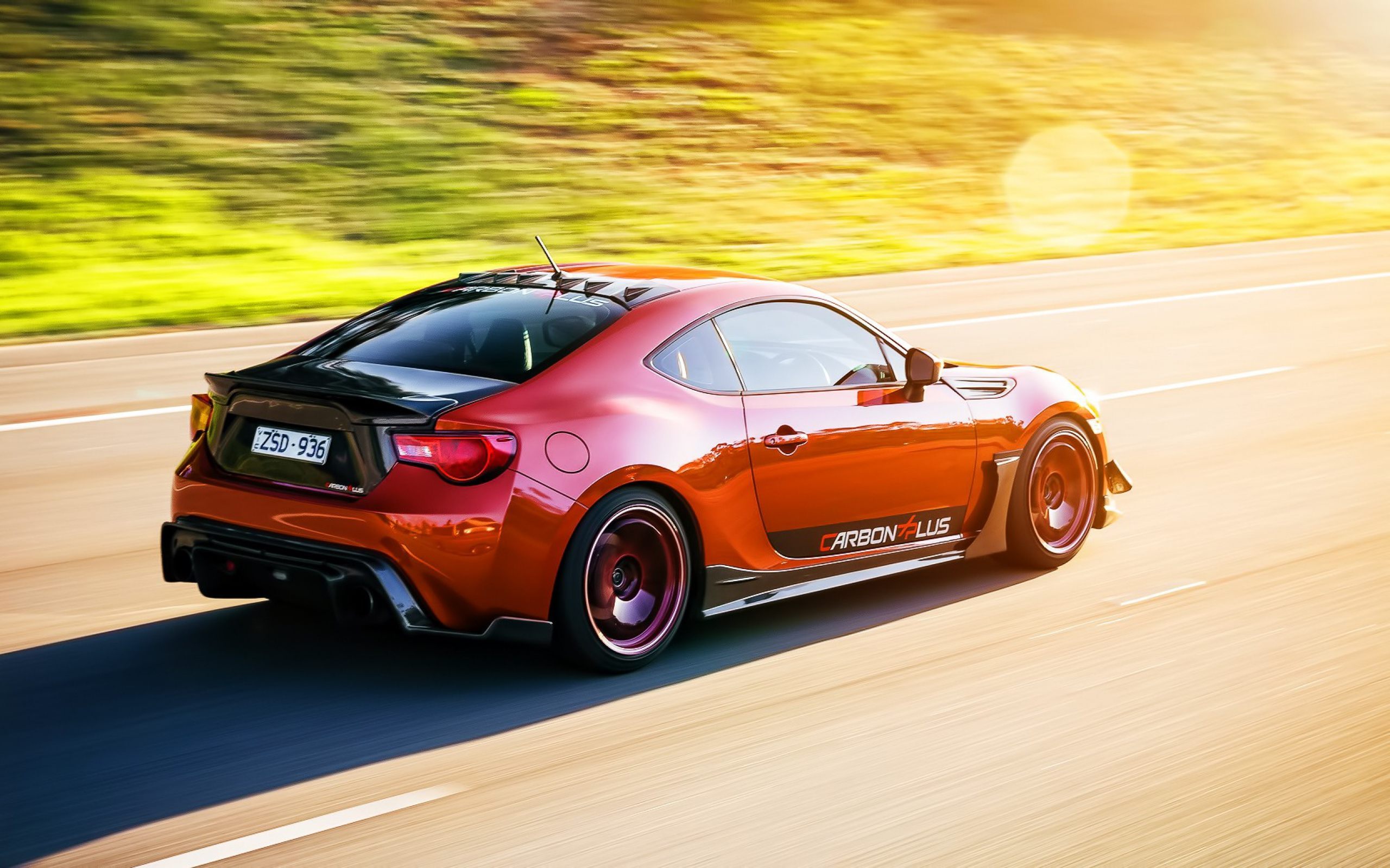 toyota, красная, настольная