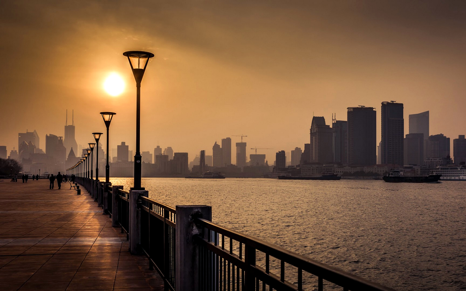 shanghai, город, профессор