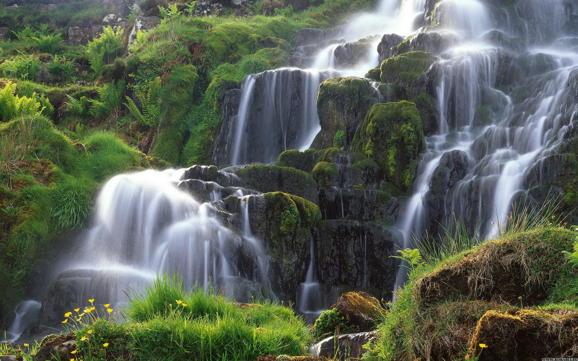 водопад, мире