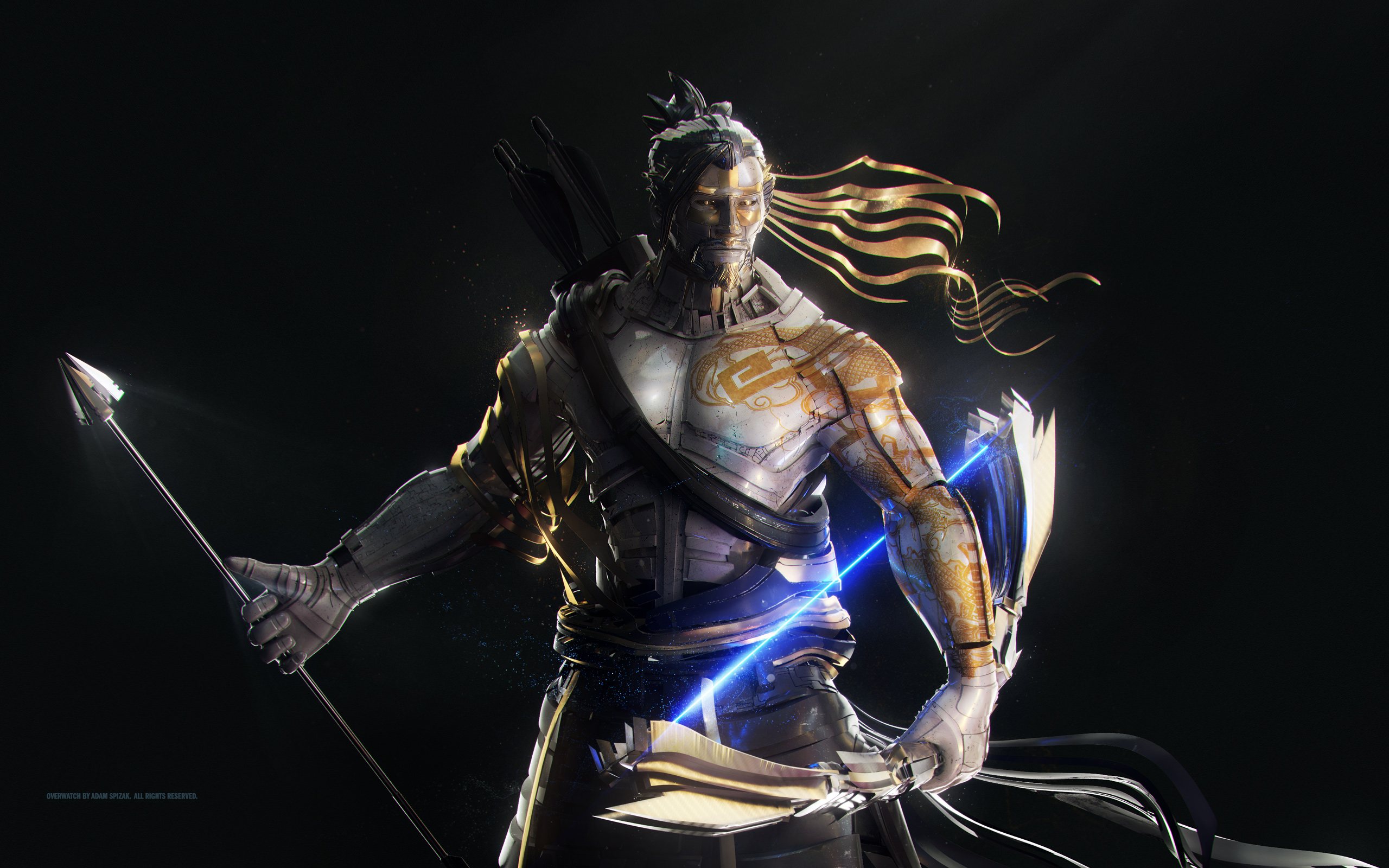overwatch, hanzo, genji