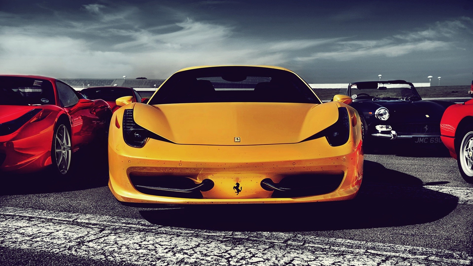 ferrari, italia, автомобили No 157357 Разрешение 1920x1080