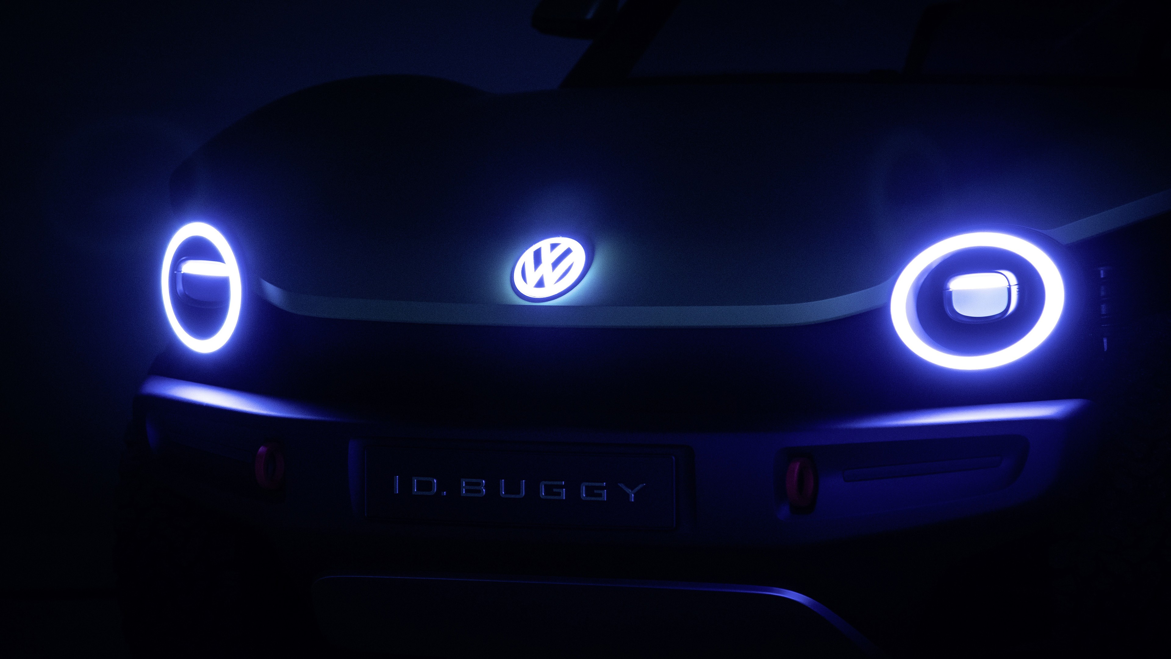 электрический, volkswagen, концепт