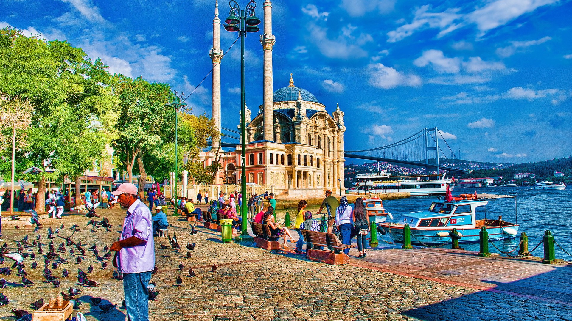 ortaköy, istanbul, sahil