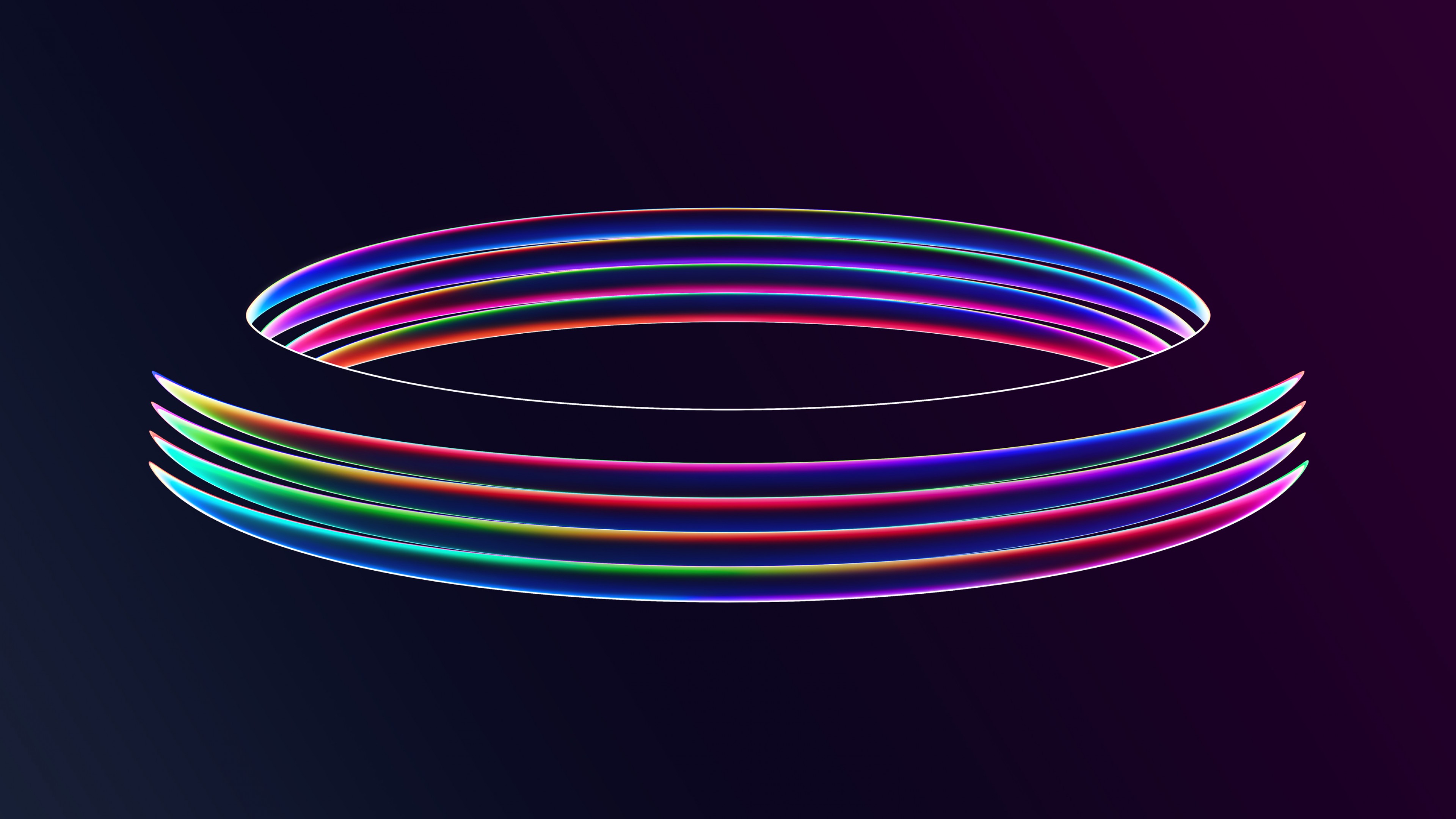 apple, неоновый, гарнитура
