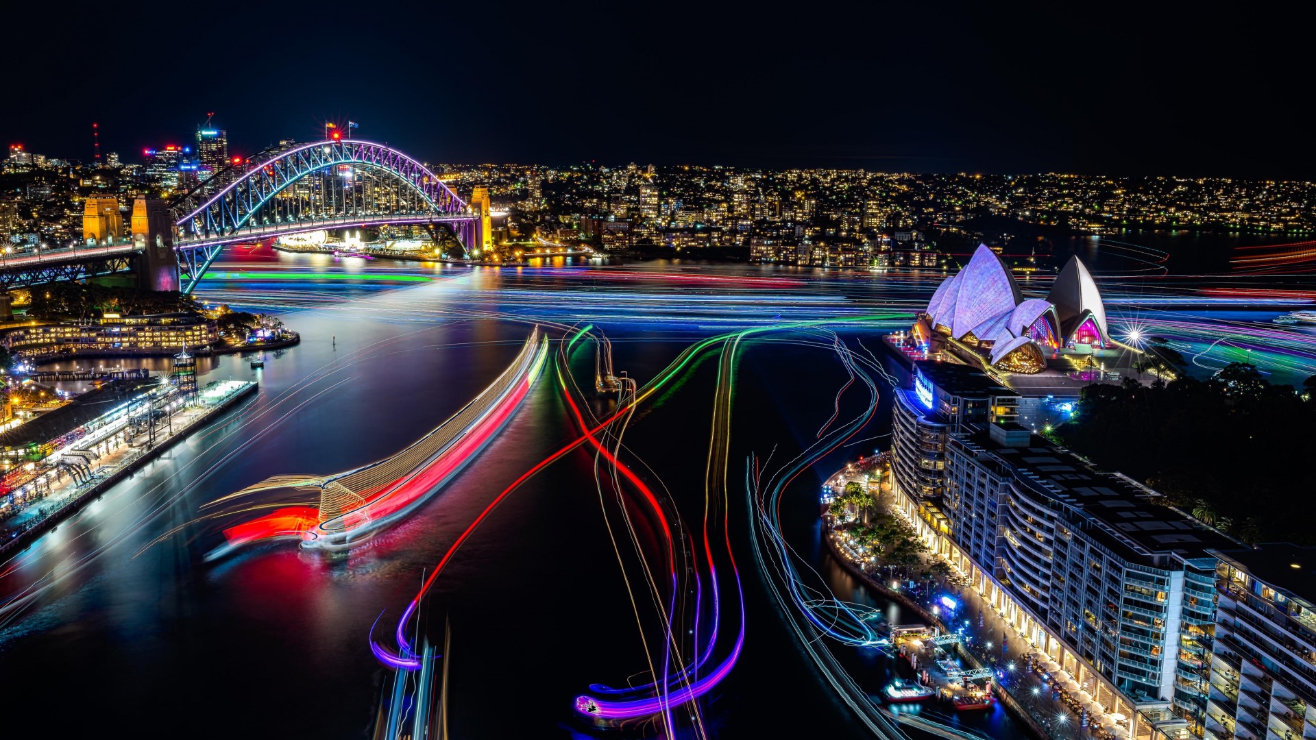 sydney, яркие, свет