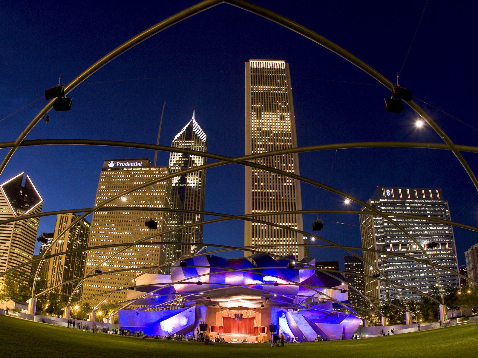 pritzker, pavilion, park