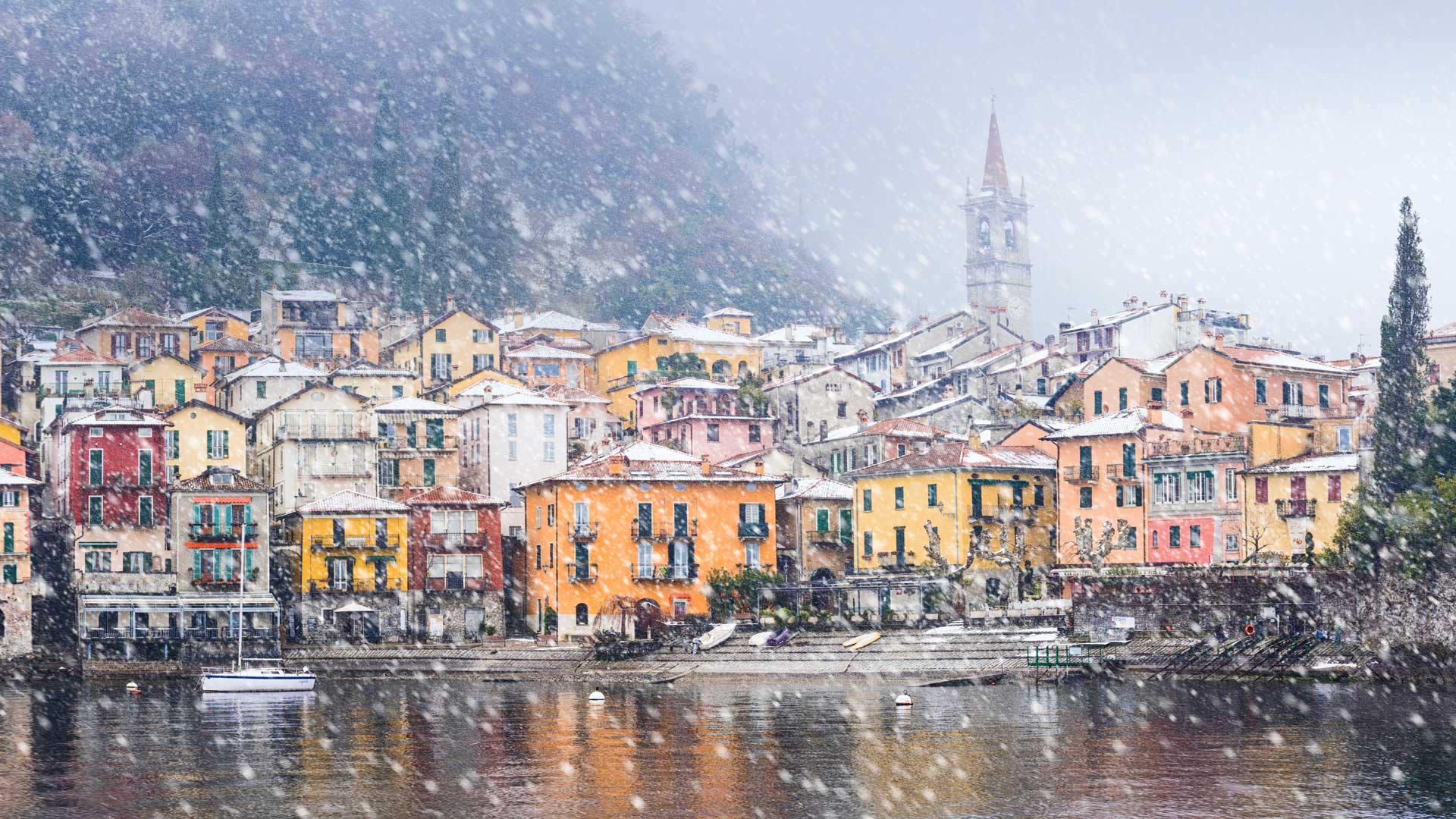 italy, como, озеро