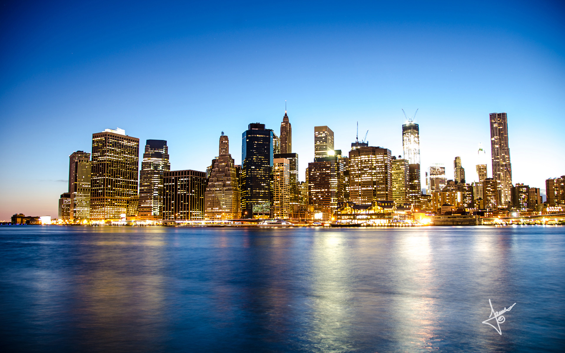 мост, бруклин, manhattan Фон № 125601 разрешение 1920x1200