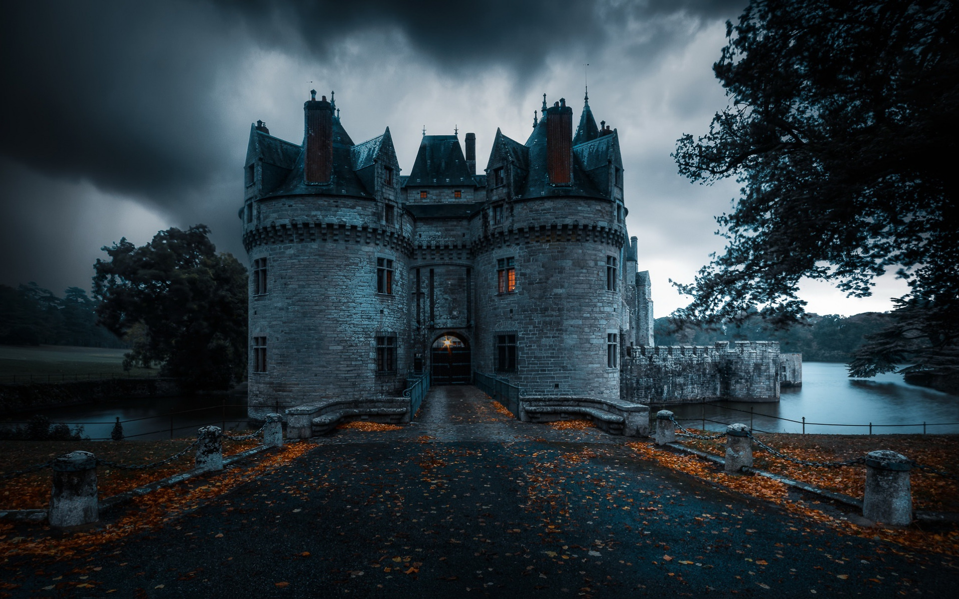 loire, франция, castle