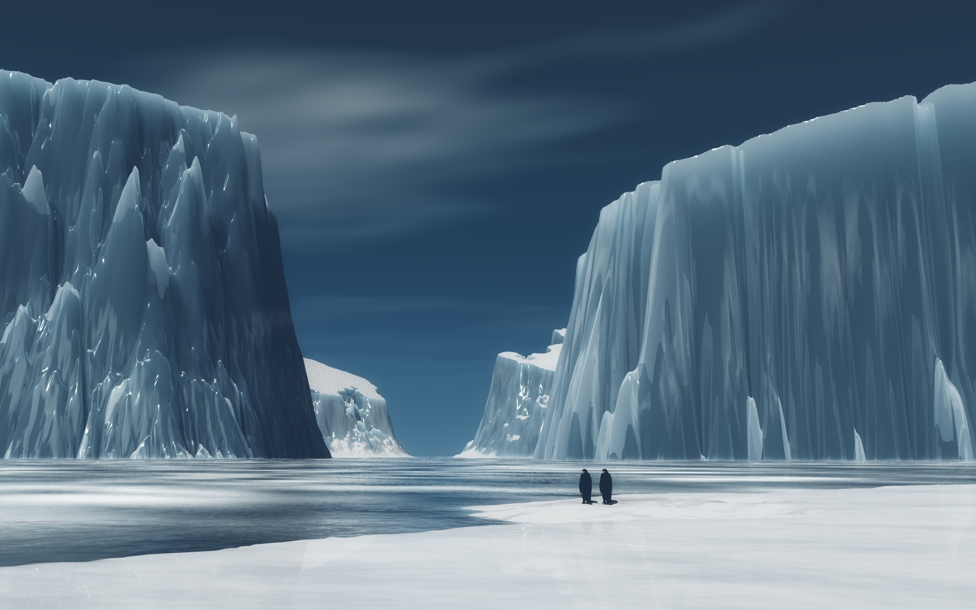 bergs, antarctica 1920x1200
