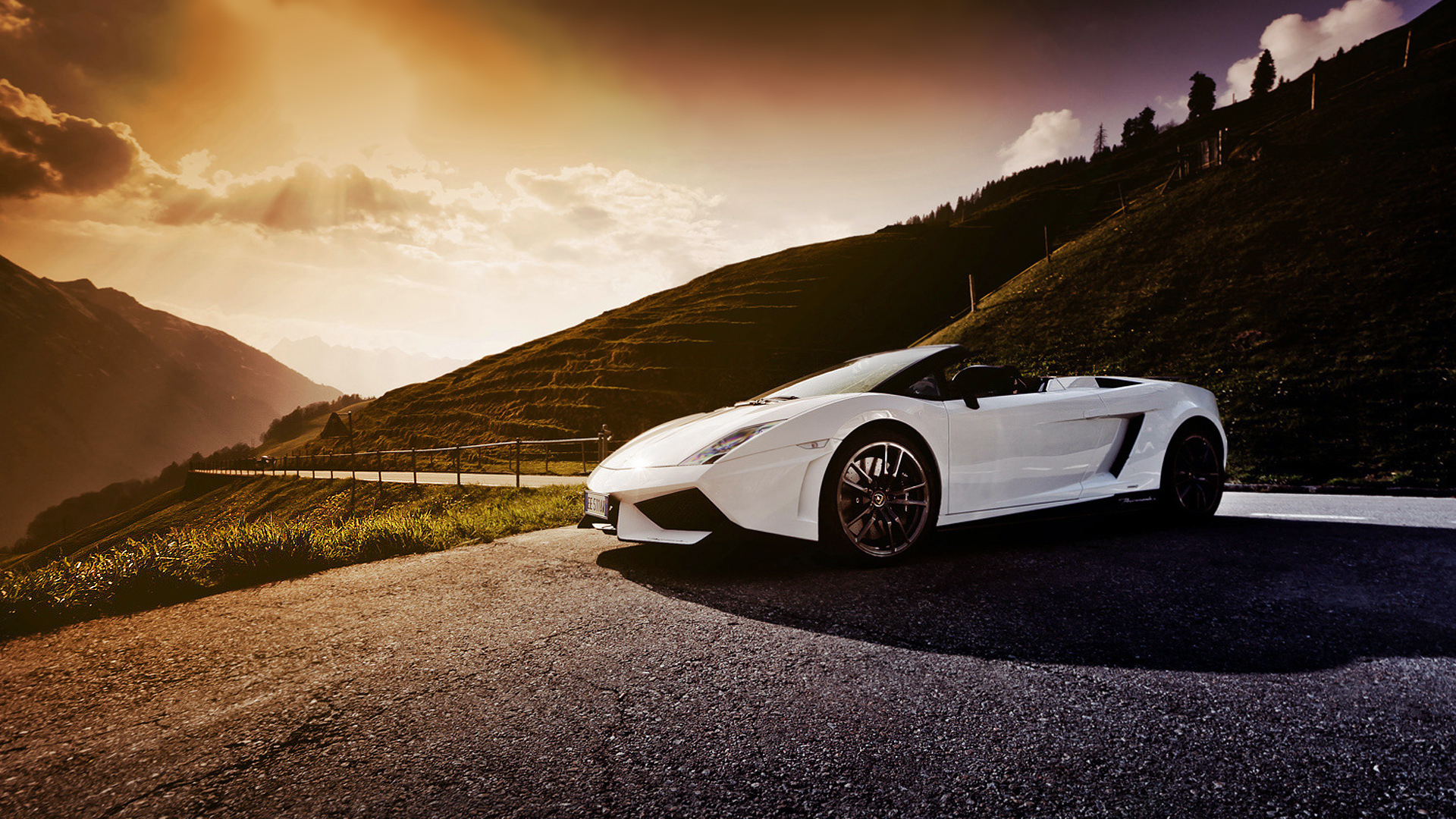 lamborghini, gallardo, автомобиль No 172447 Разрешение 1920x1080