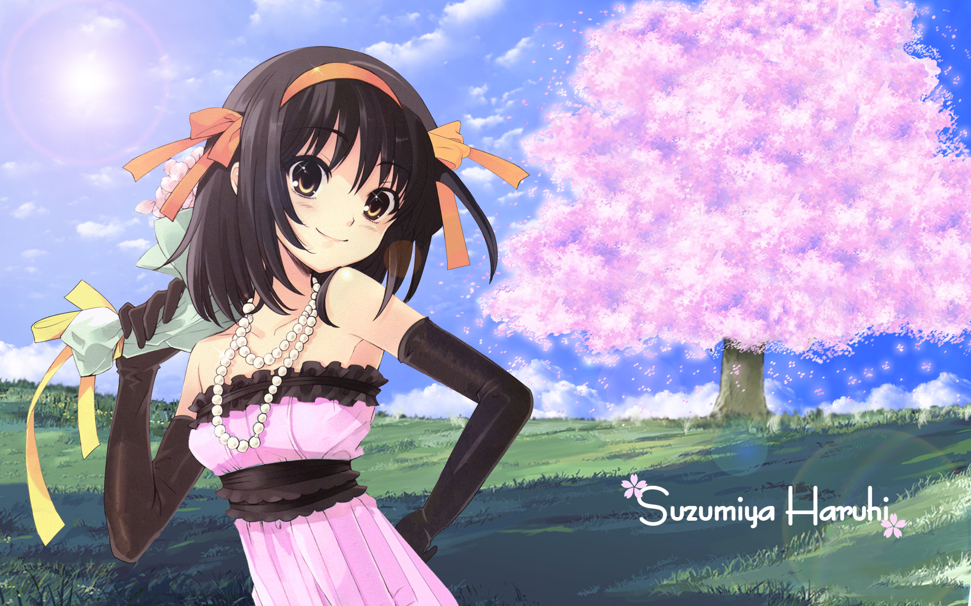 haruhi, suzumiya 1920x1200